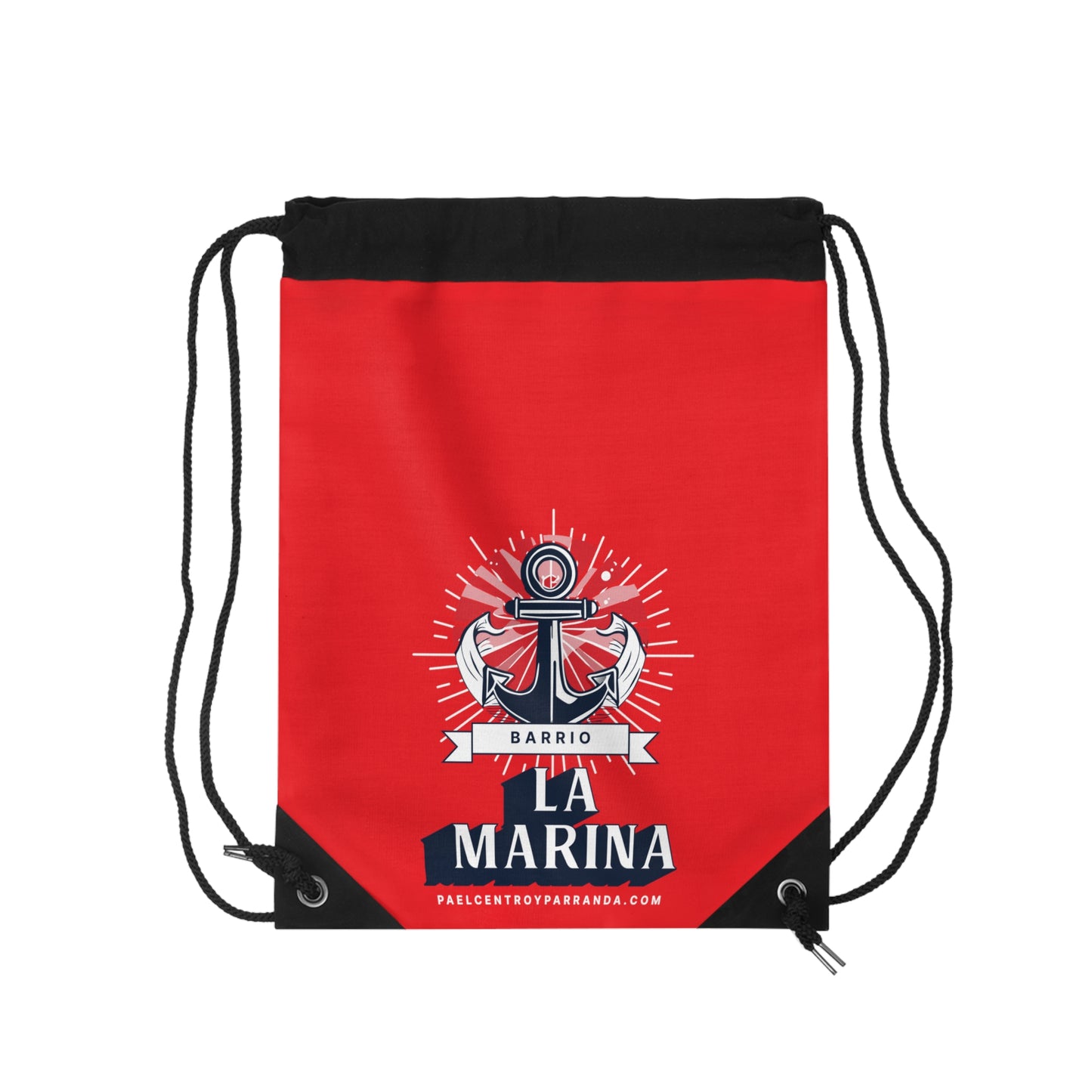 La Marina, Caibarién. Drawstring Bag