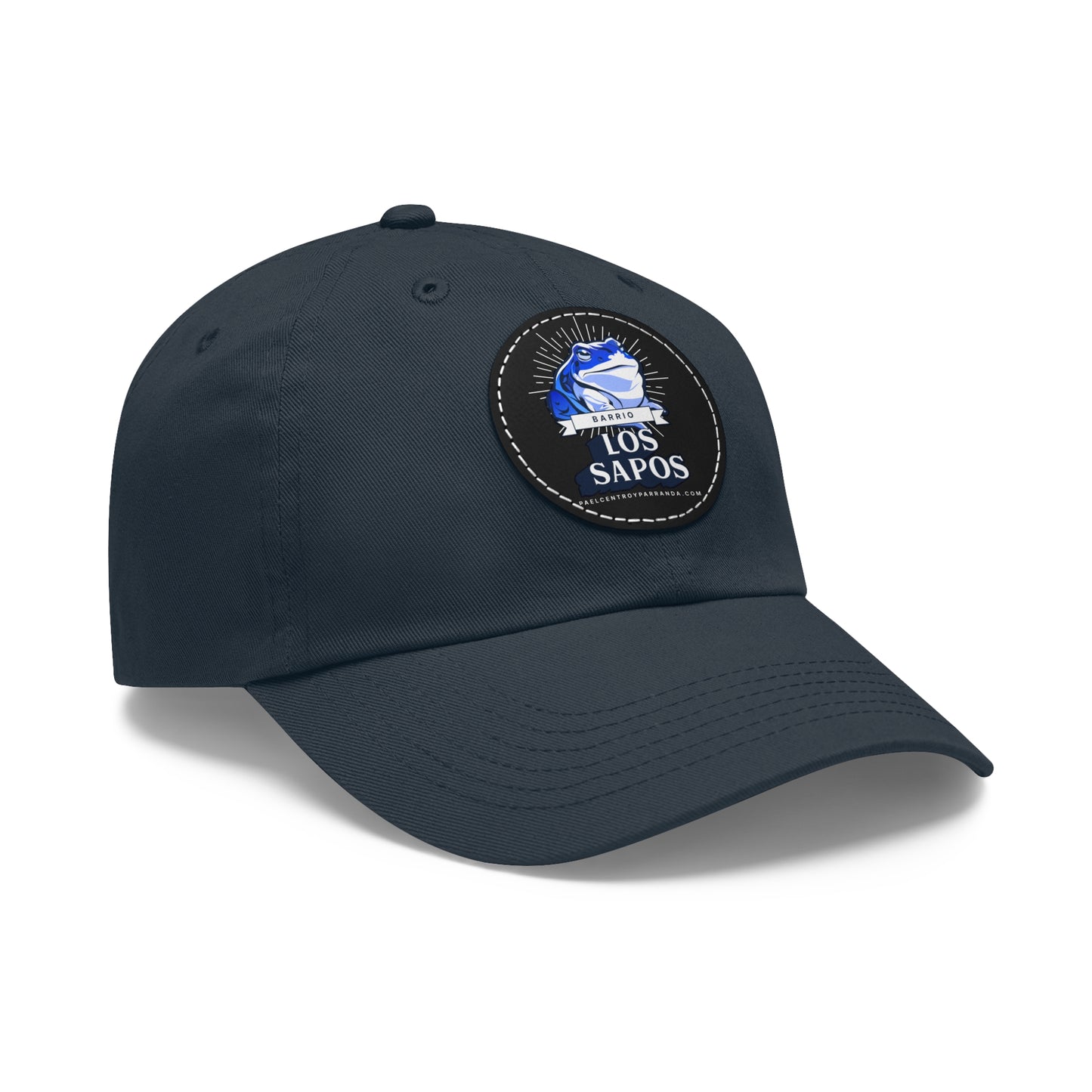 Los Sapos, Encrucijada. Dad Hat with Leather Patch (Round)