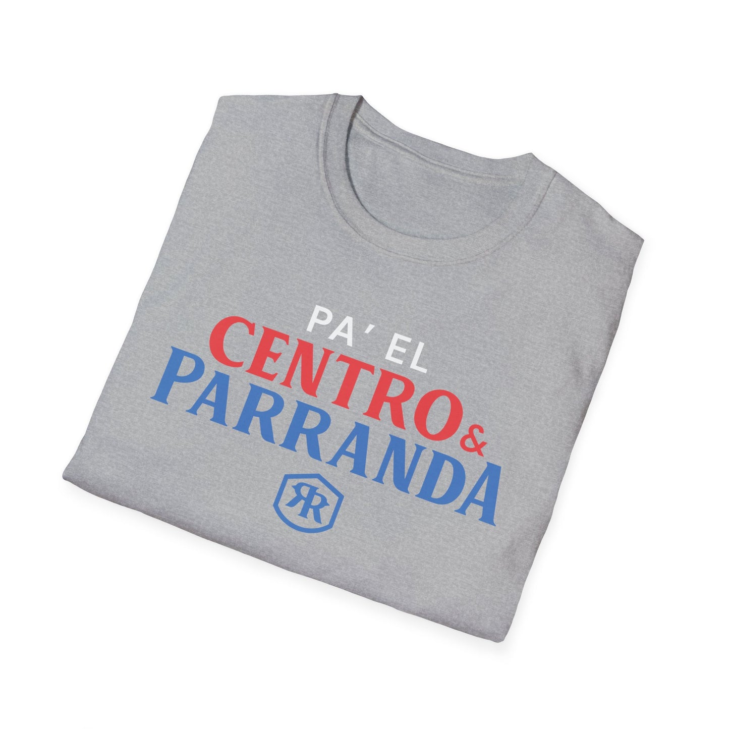 Pa' el centro & parranda, Unisex Softstyle T-Shirt