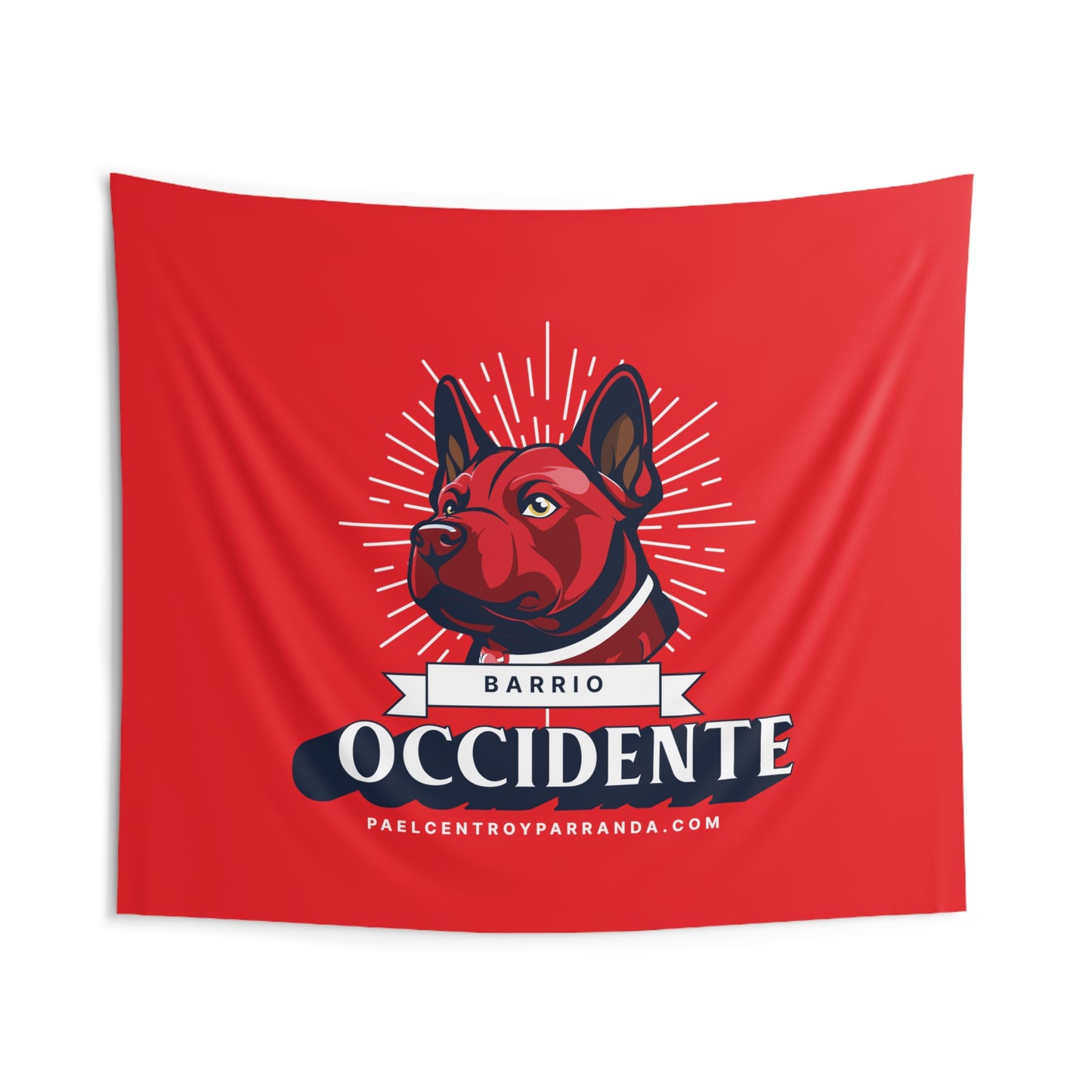 Occidente, Zaza del Medio. Horizontal Indoor Wall Tapestries