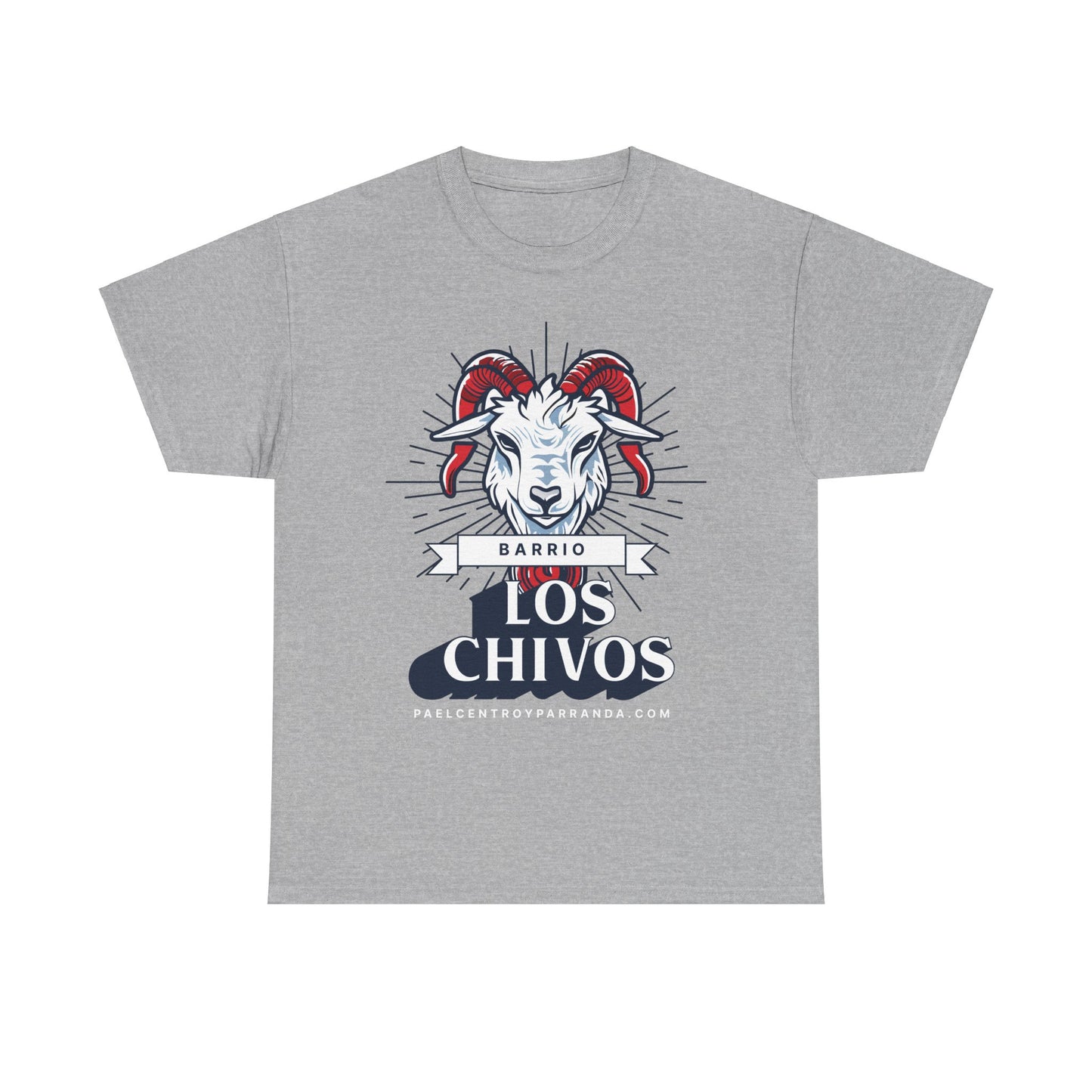 Los Chivos, Calabazar de Sagua. Unisex Heavy Cotton Tee