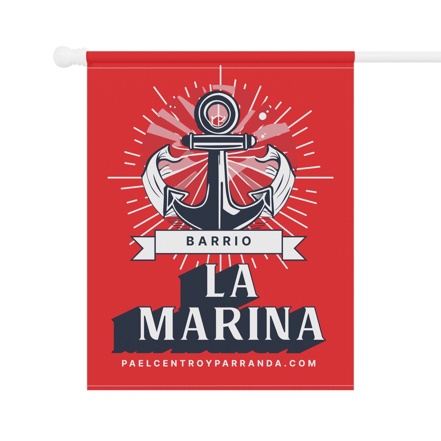 La Marina, Caibarién. Garden & House Banner