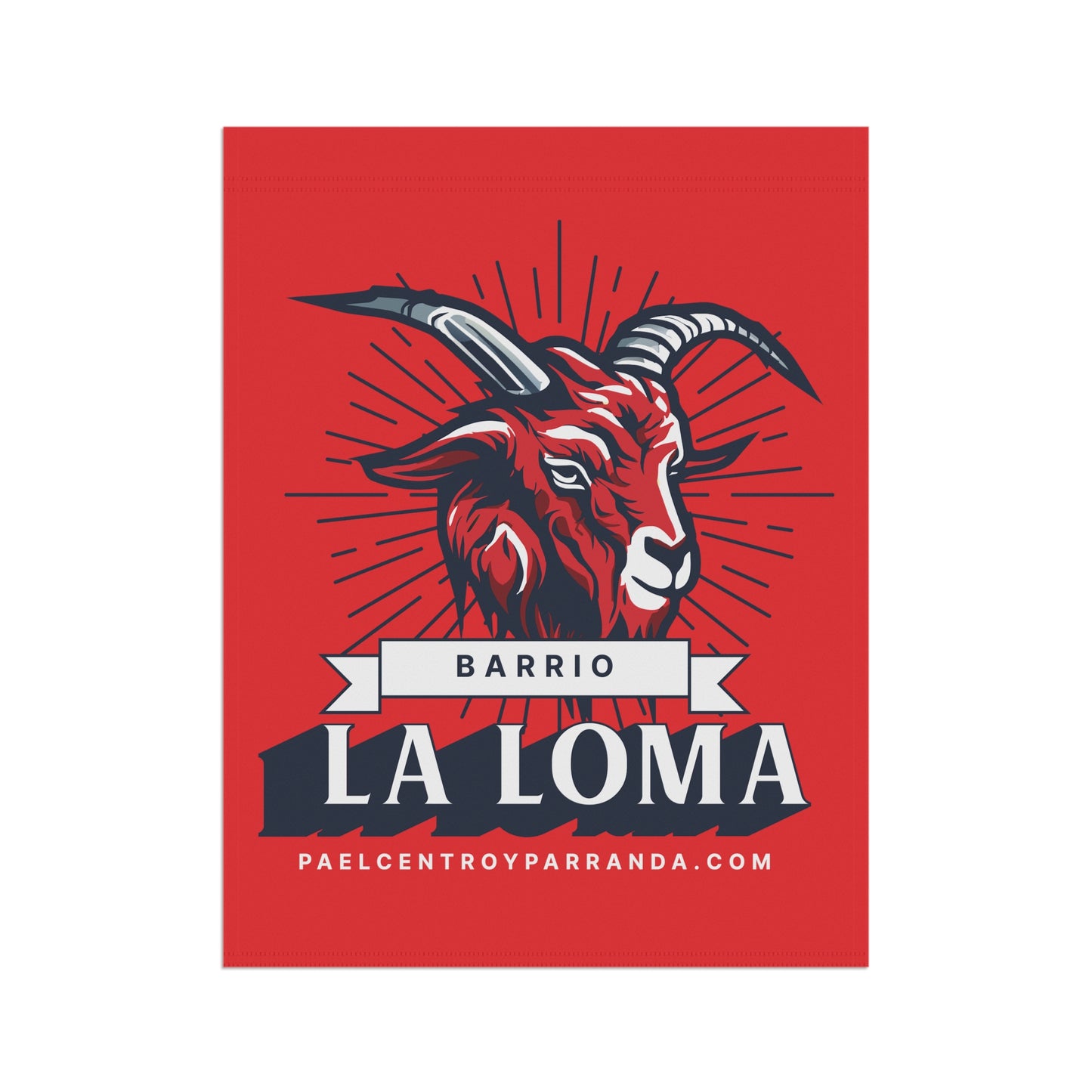 La Loma, Guayos. Garden & House Banner