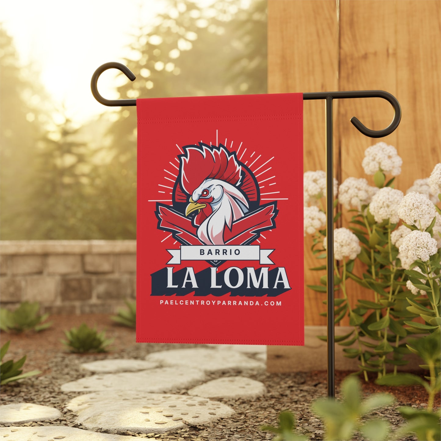 La Loma, Yaguajay. Garden & House Banner