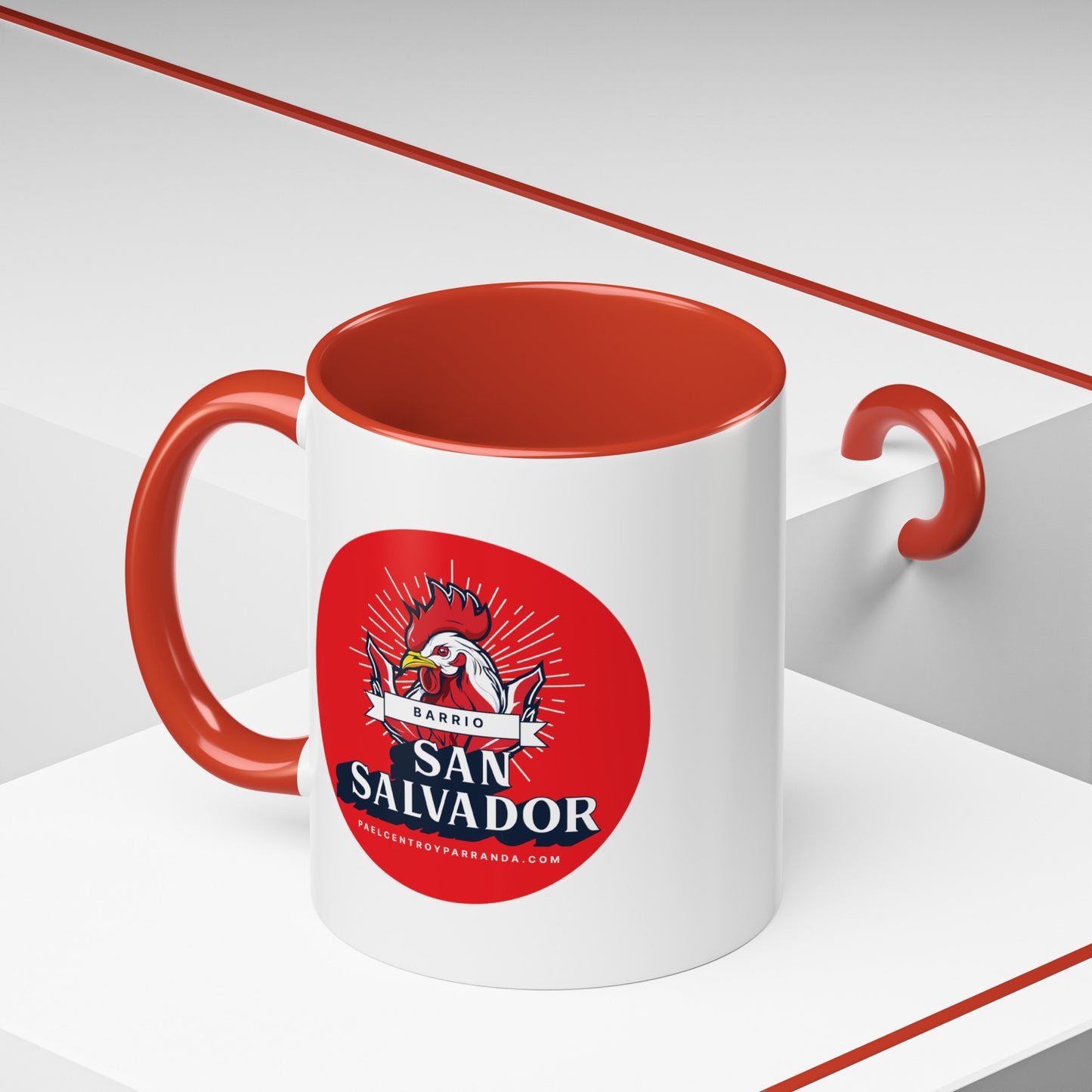 San Salvador, Remedios. Accent Coffee Mug, 11oz