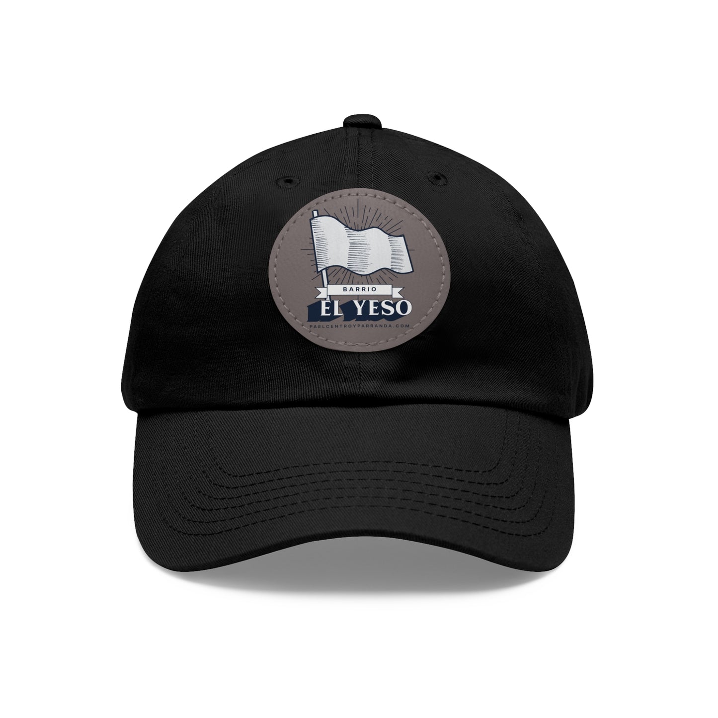 El Yeso, Punta Alegre. Dad Hat with Leather Patch (Round)