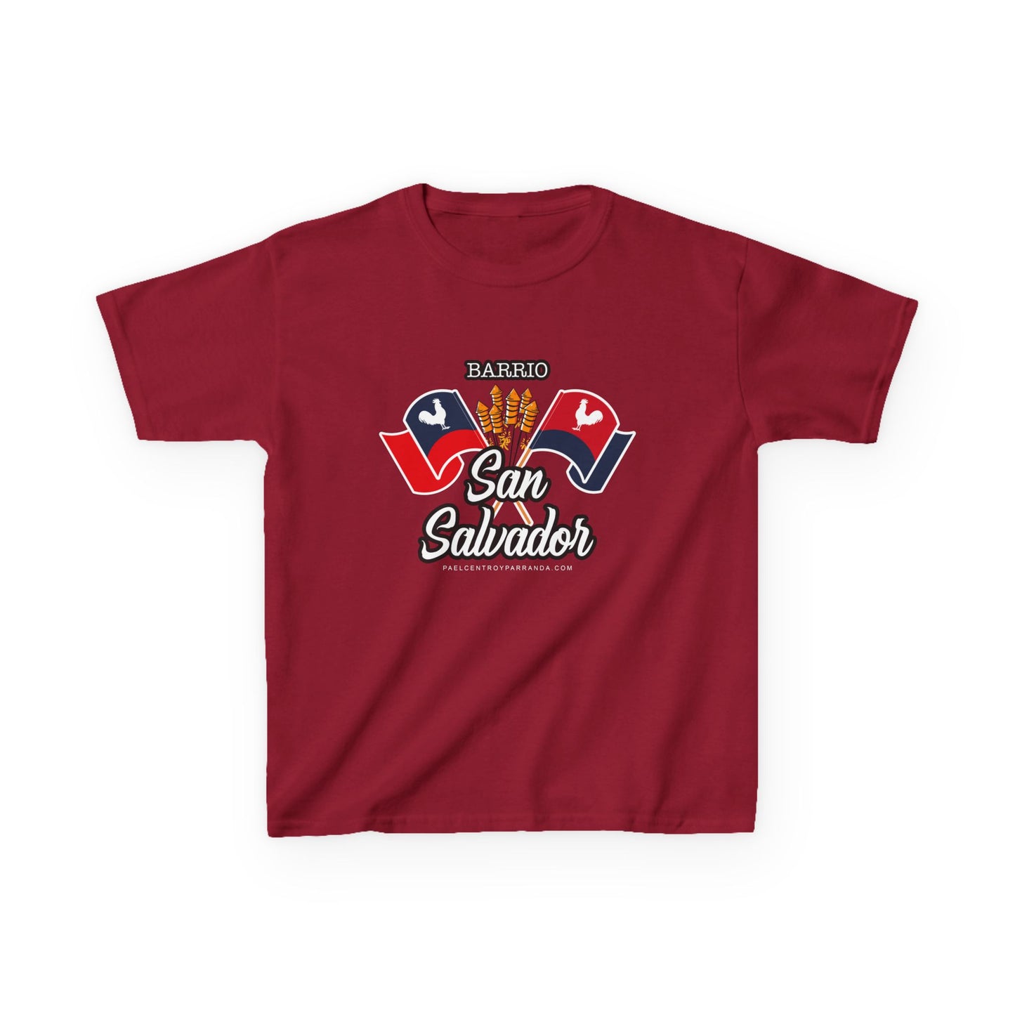 San Salvador, Remedios. Kids Heavy Cotton™ Tee