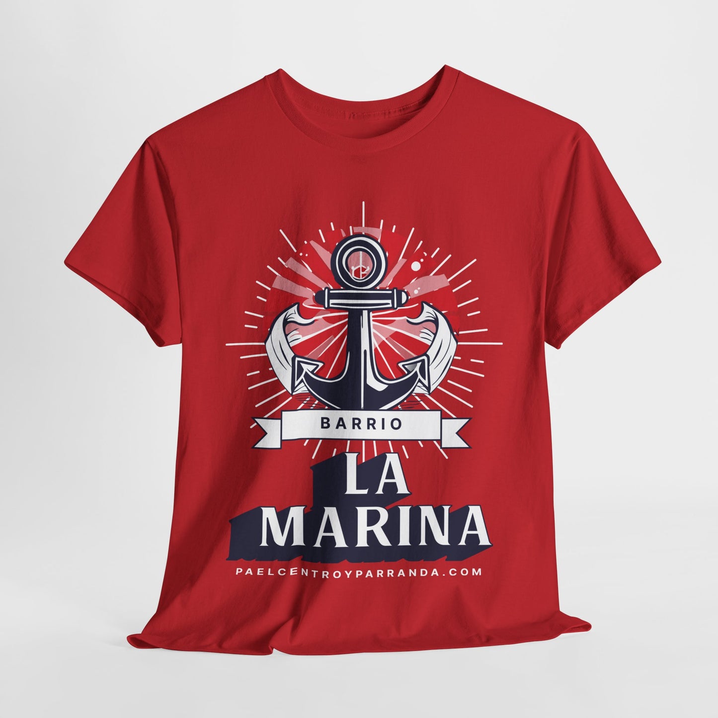 La Marina, Caibarién. Unisex Heavy Cotton Tee