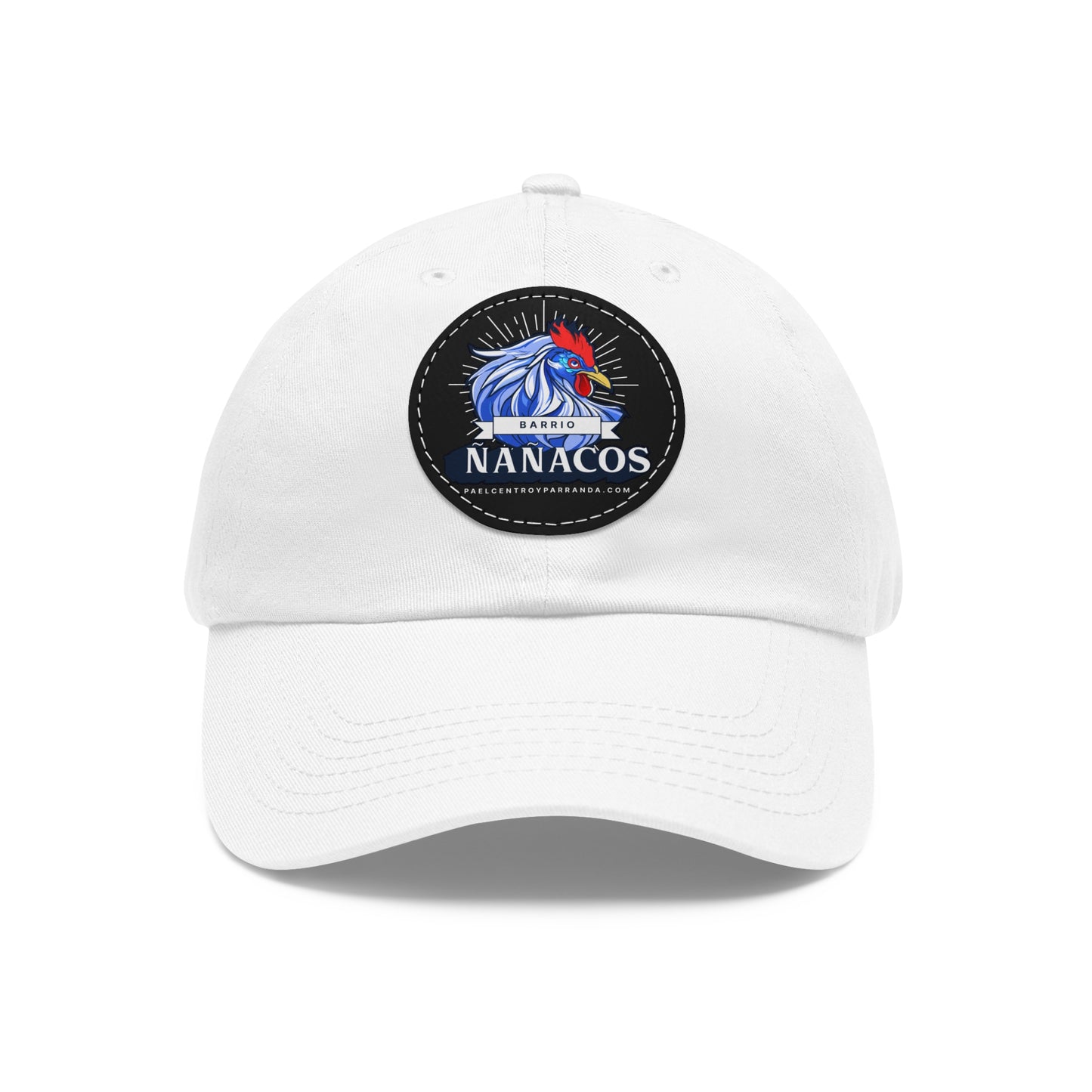 Ñañacos, Vueltas. Dad Hat with Leather Patch (Round)