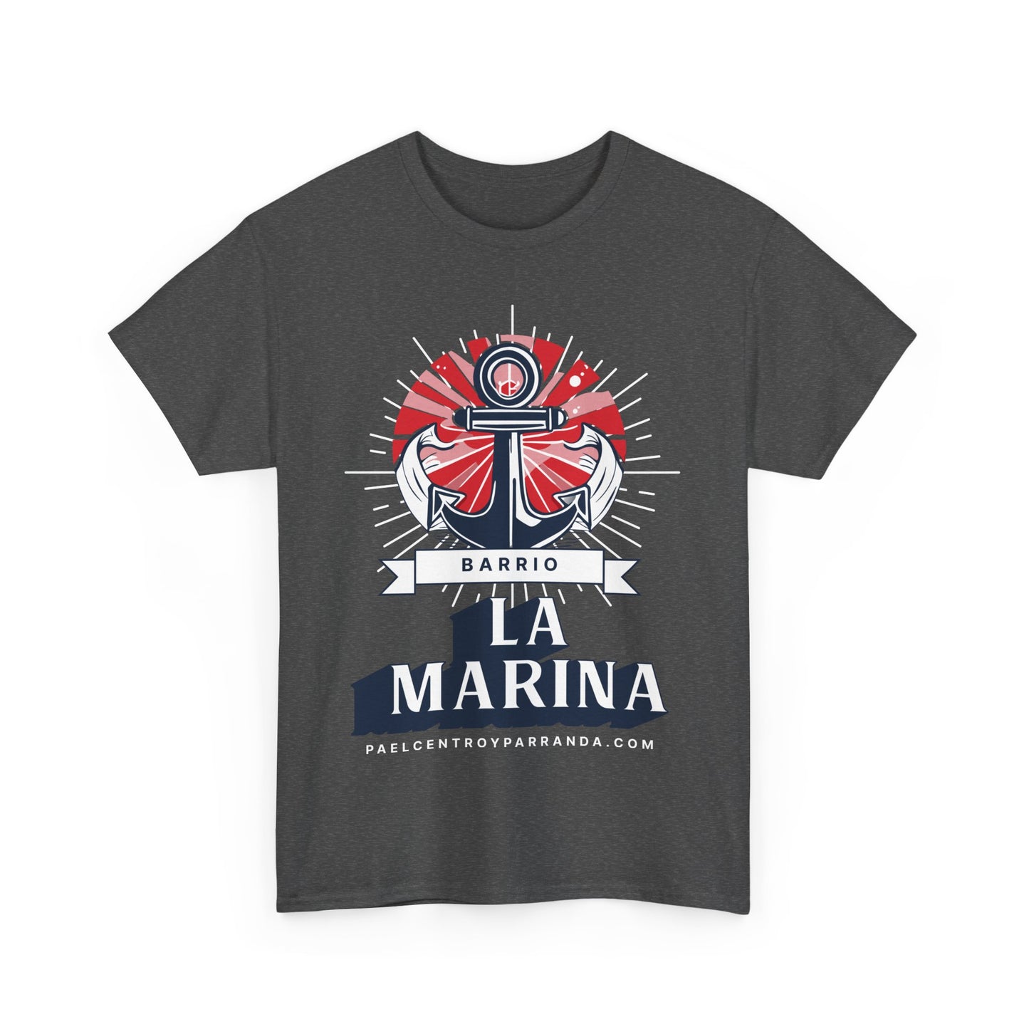 La Marina, Caibarién. Unisex Heavy Cotton Tee