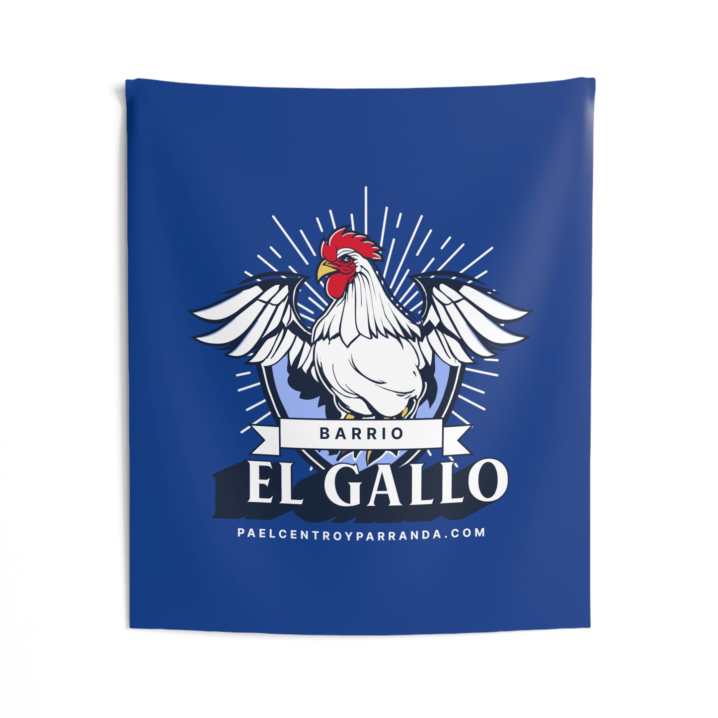El Gallo, Taguayabón. Vertical Indoor Wall Tapestries