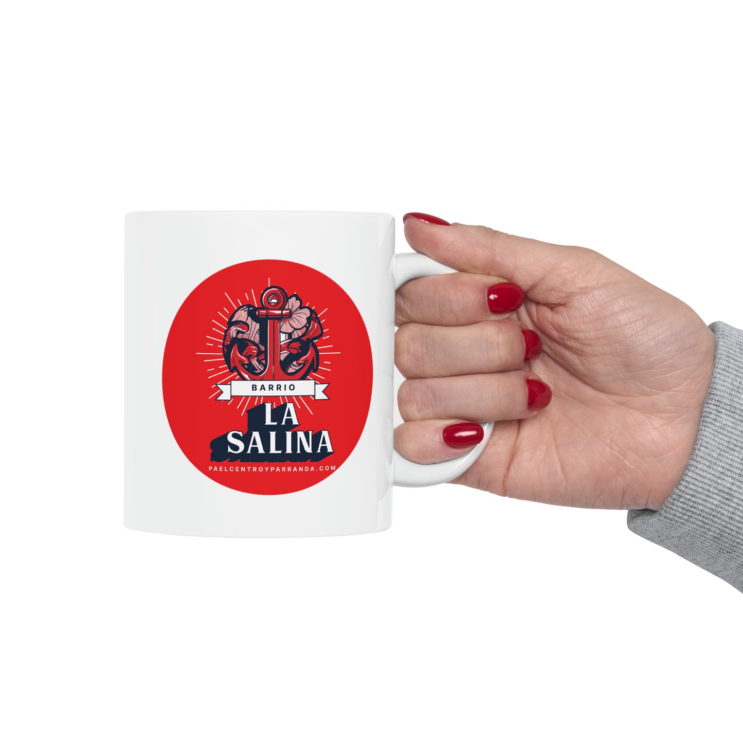 La Salina, Punta Alegre. Ceramic Mug, 11oz