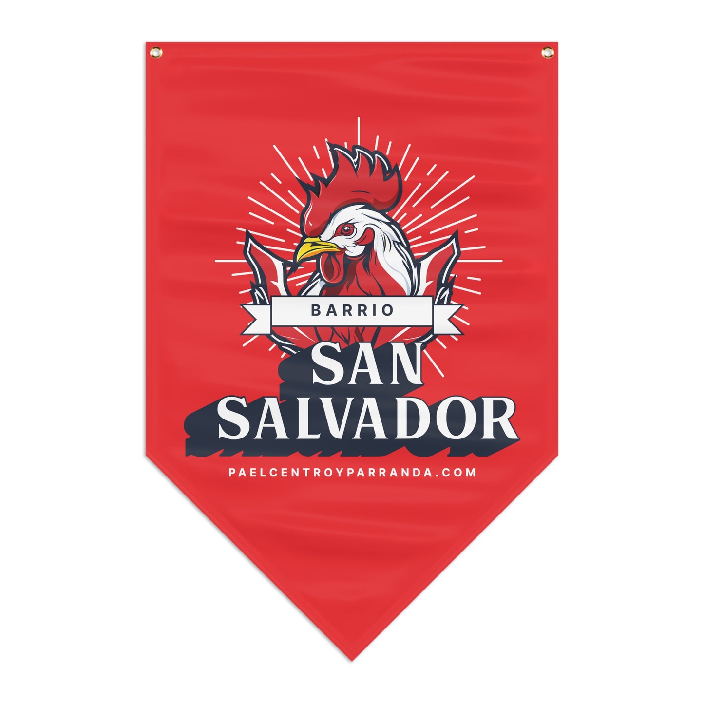 San Salvador, Remedios. Pennant Banner