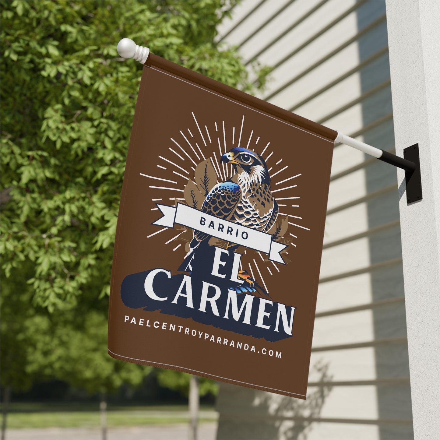 El Carmen, Remedios. Garden & House Banner