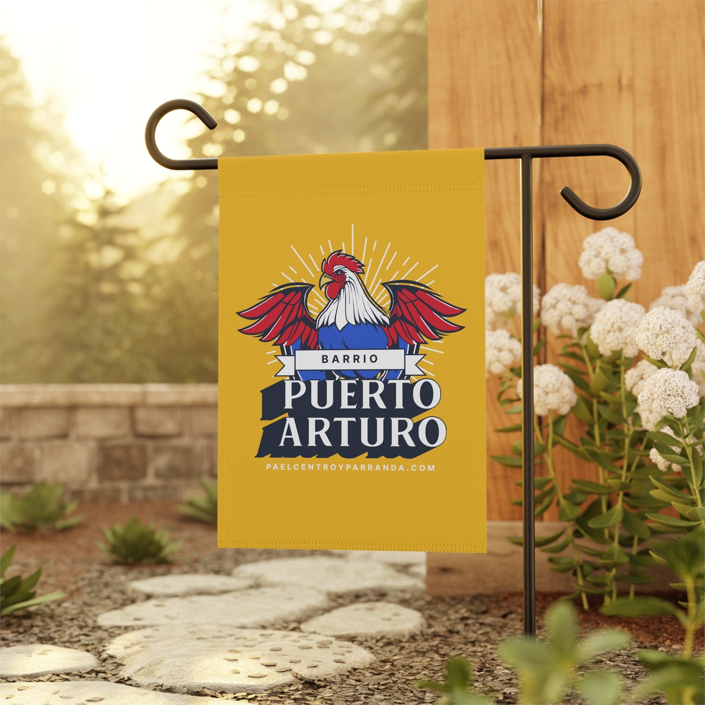 Puerto Arturo, Mayajigua. Garden & House Banner