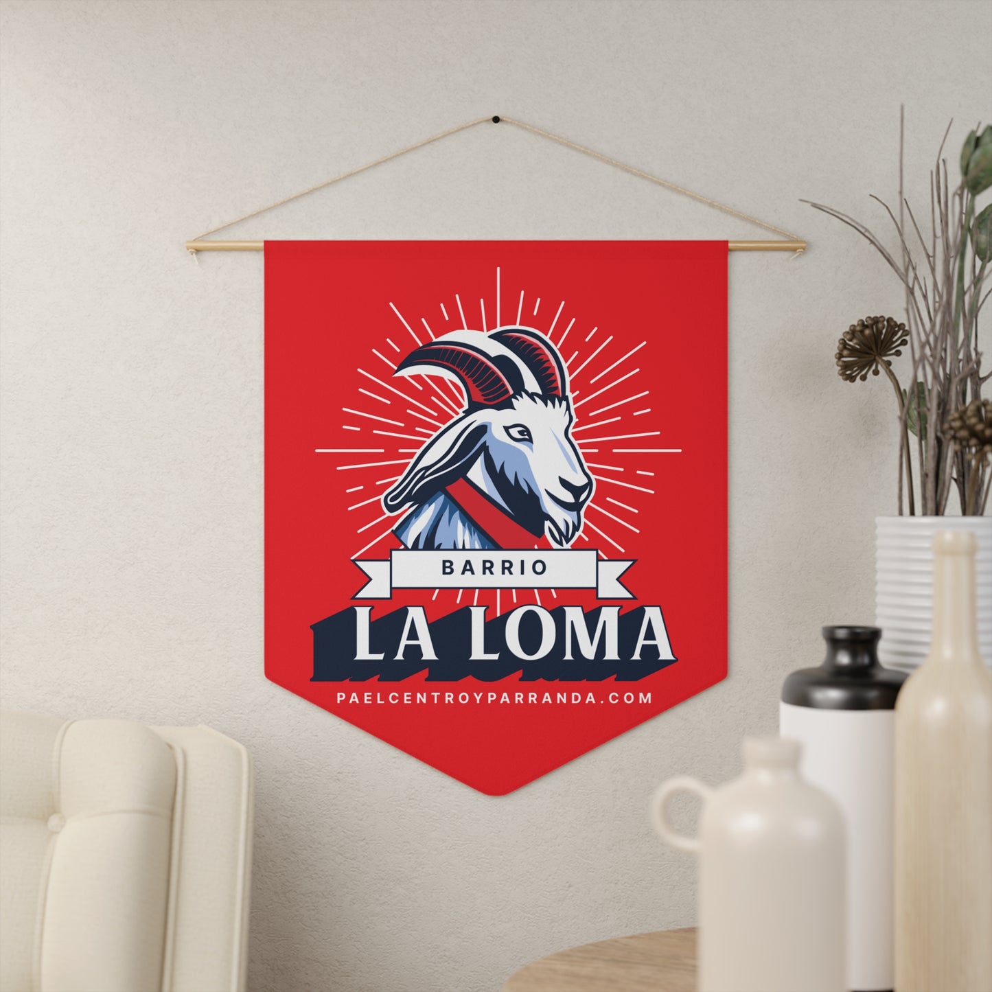 La Loma, Zulueta. Pennant