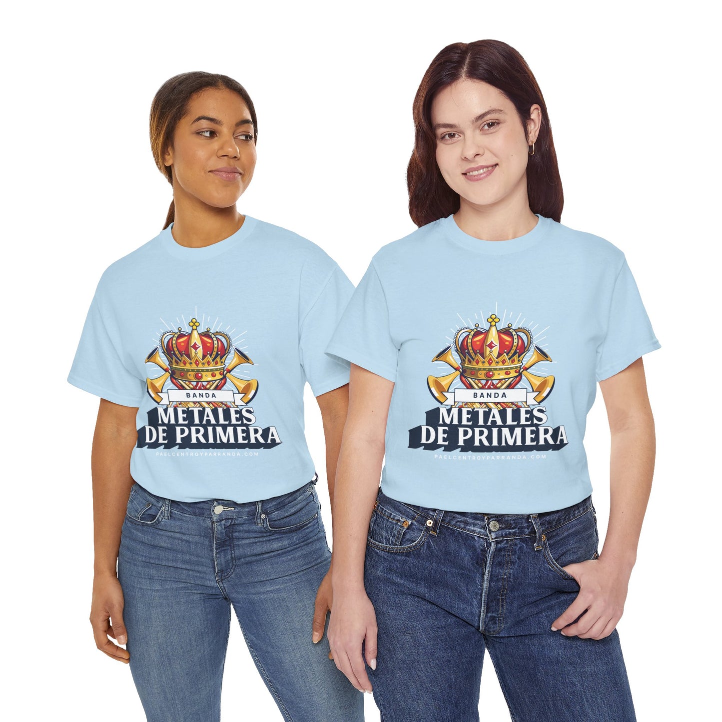 Metales de Primera. (adults) Unisex Heavy Cotton Tee