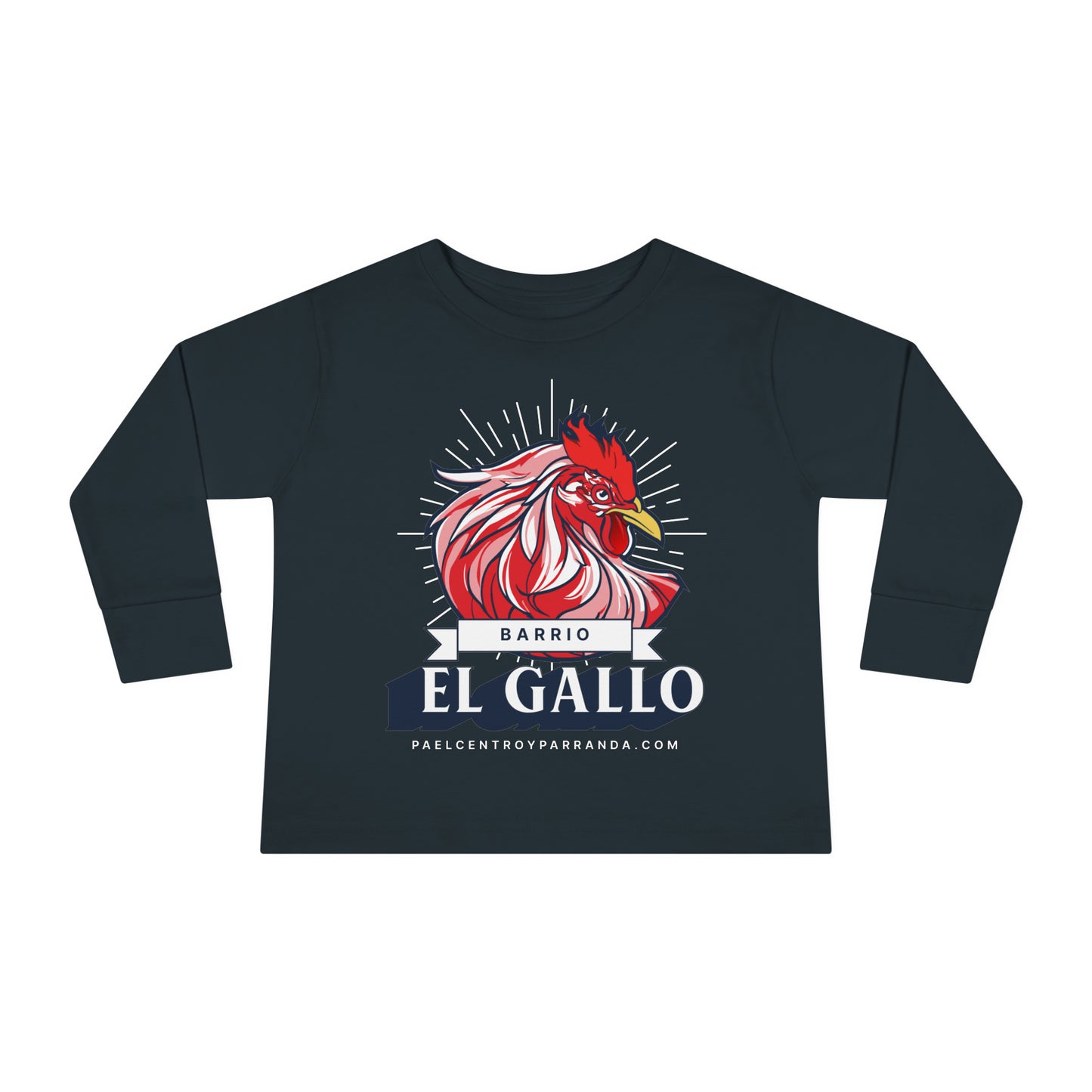 El Gallo, Chambas. Toddler Long Sleeve Tee