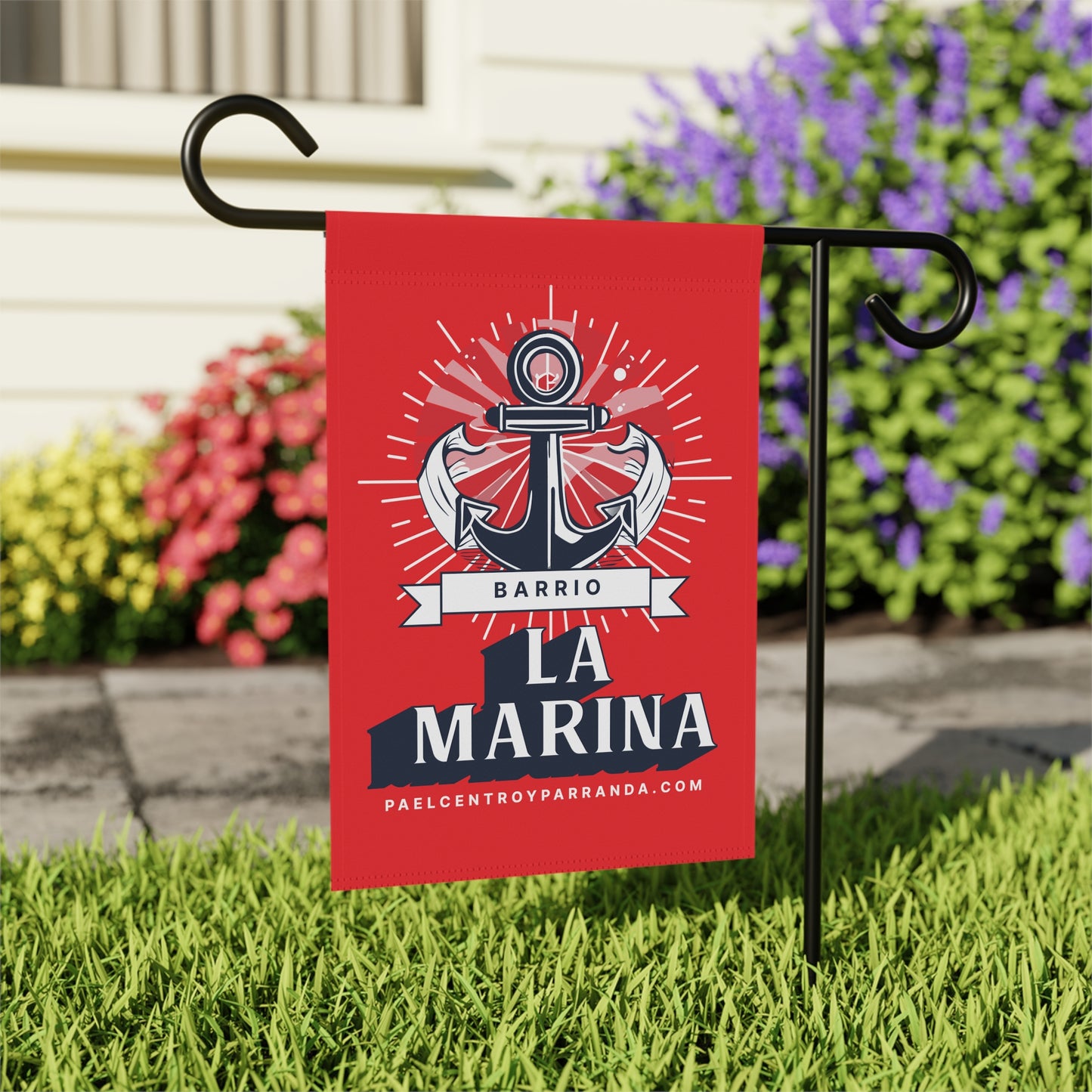La Marina, Caibarién. Garden & House Banner