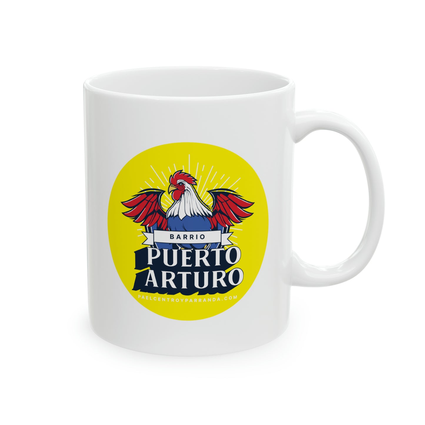 Puerto Arturo, Mayajigua. Ceramic Mug, 11oz