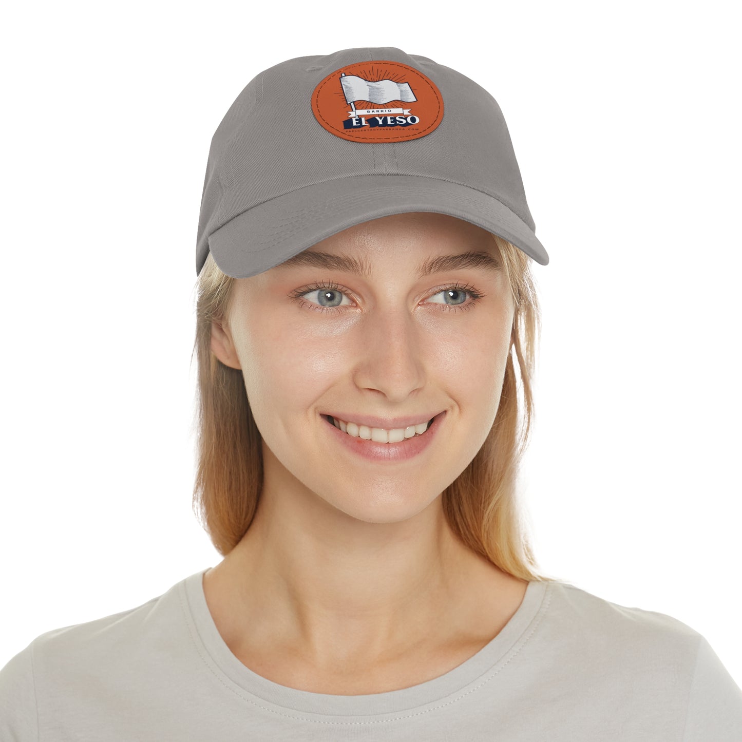 El Yeso, Punta Alegre. Dad Hat with Leather Patch (Round)