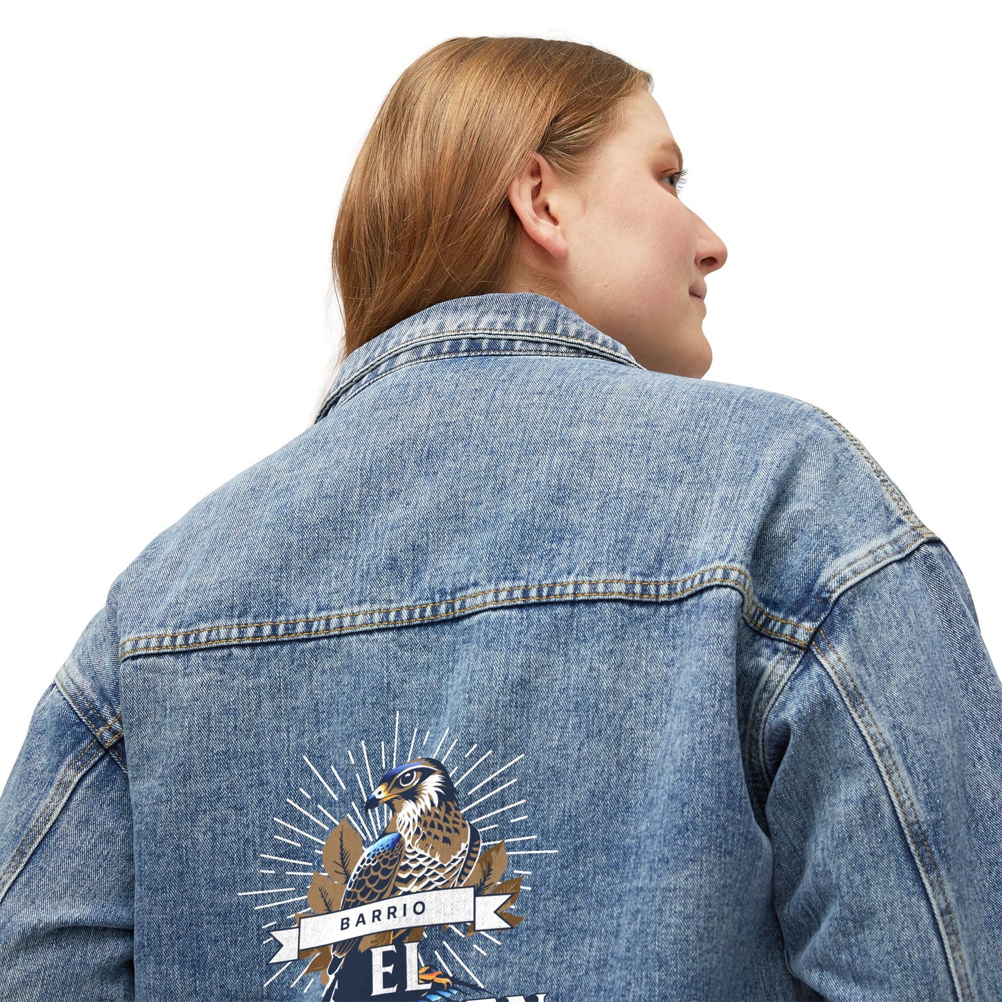 El Carmen, Remedios. Women's Denim Jacket