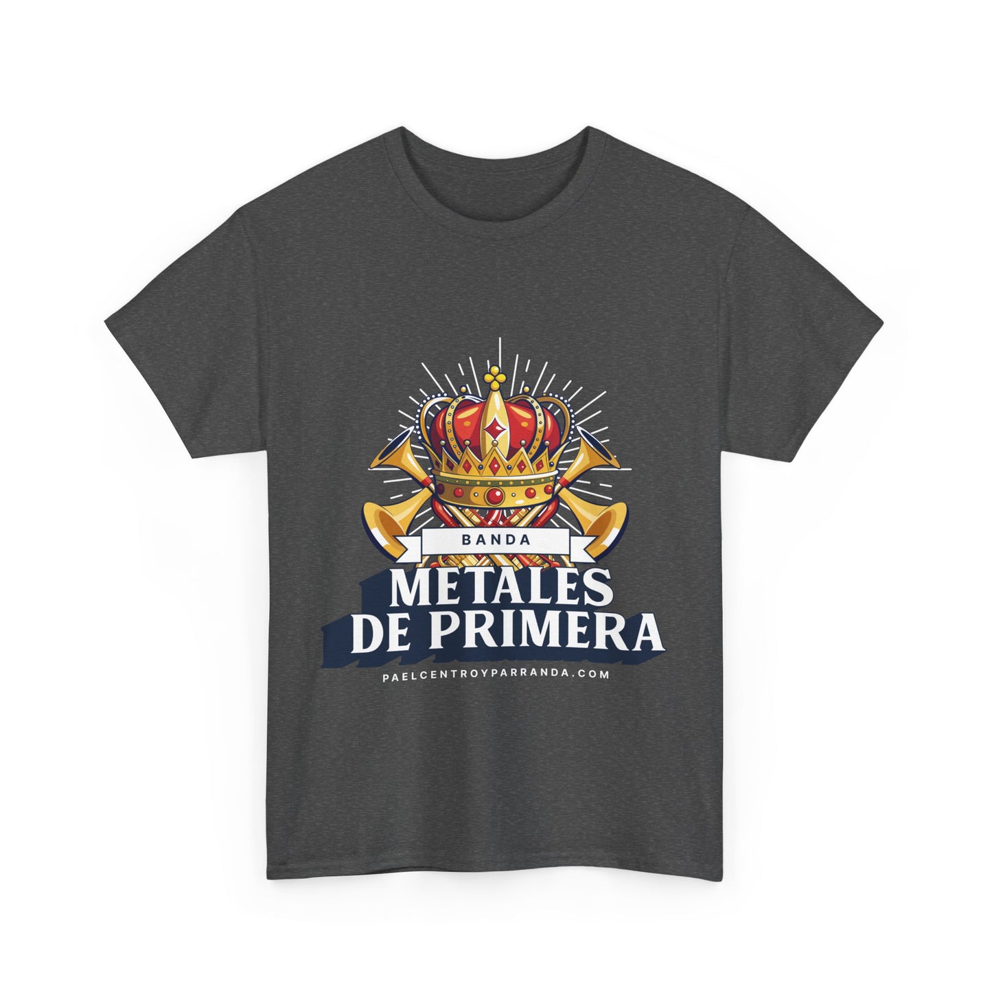 Metales de Primera. (adults) Unisex Heavy Cotton Tee