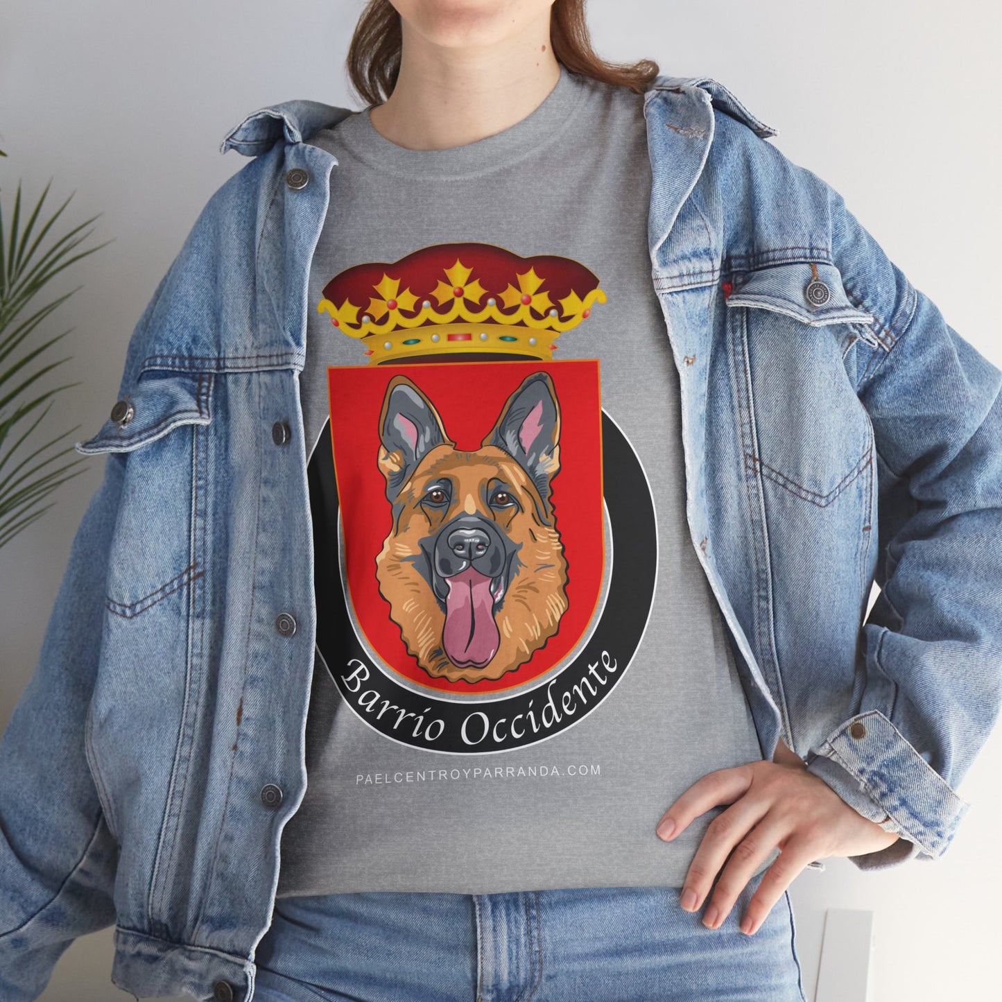 El Perro, Occidente, Zaza del Medio. Unisex Heavy Cotton Tee