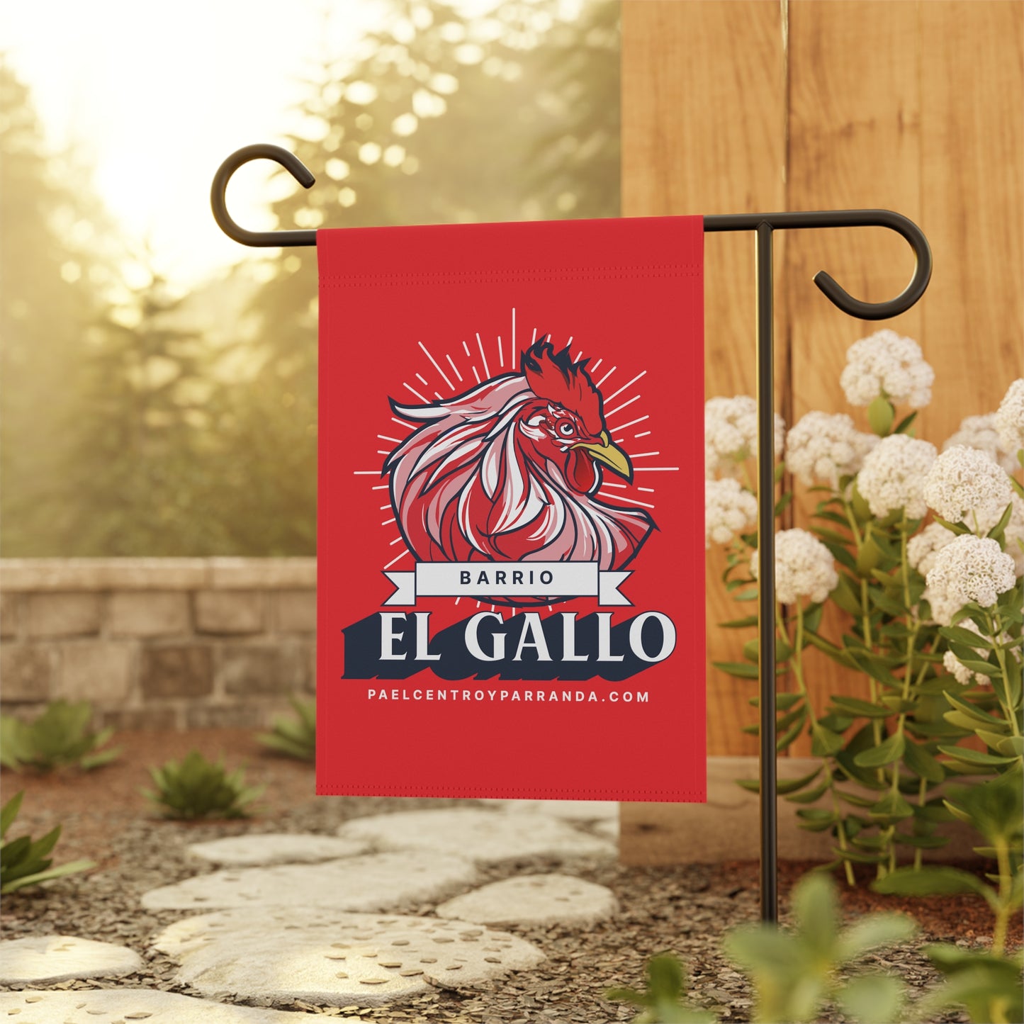 El Gallo, Chambas. Garden & House Banner