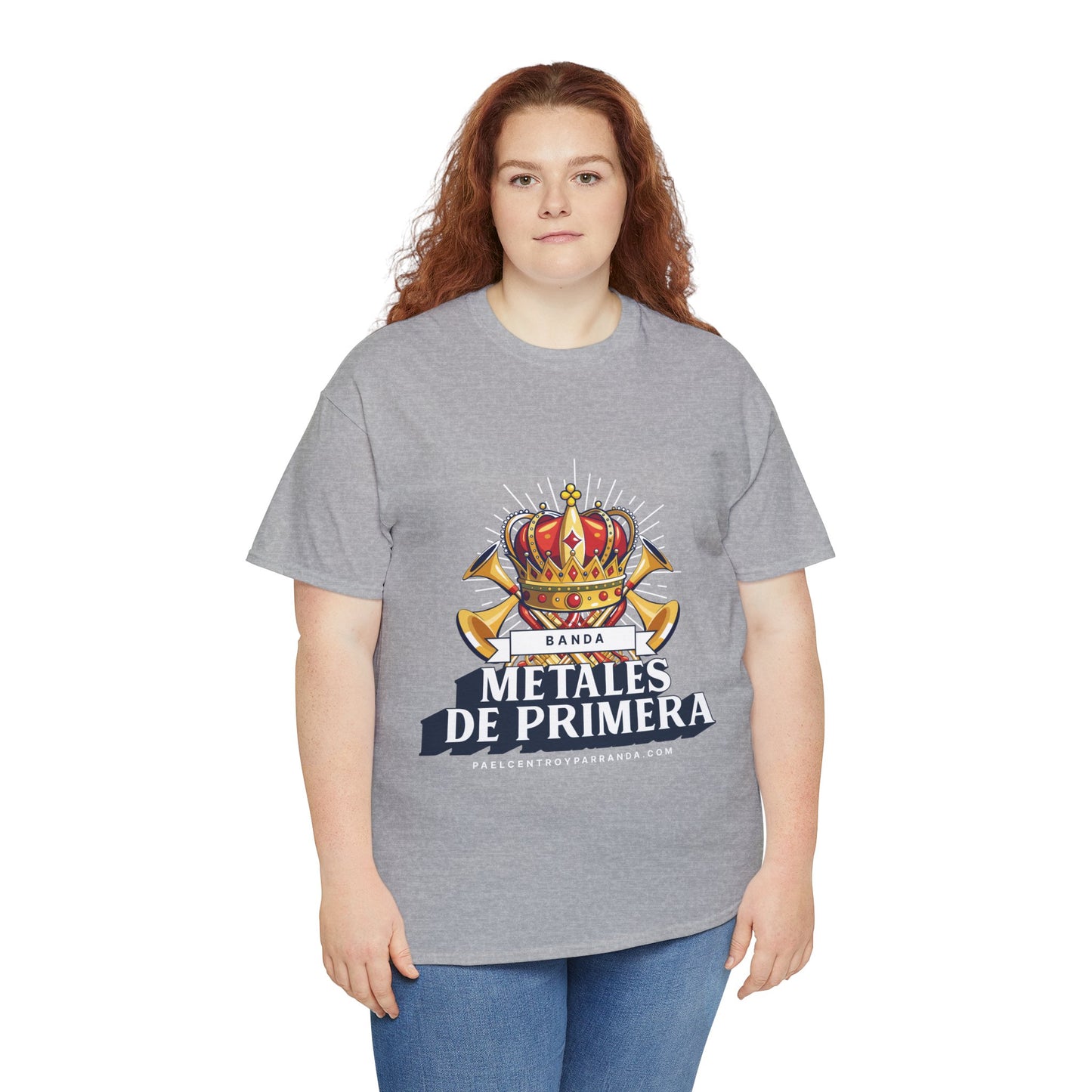 Metales de Primera. (adults) Unisex Heavy Cotton Tee