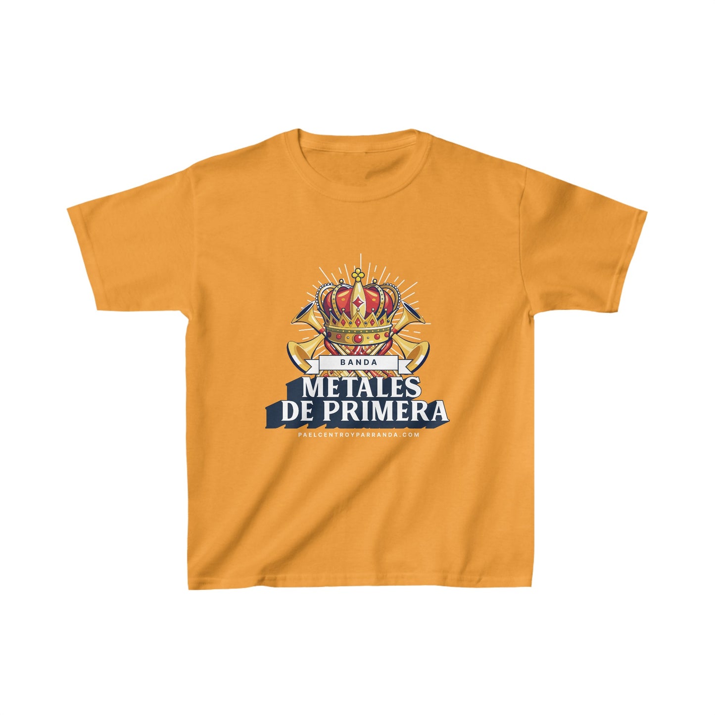 Metales de Primera. Kids Heavy Cotton™ Tee