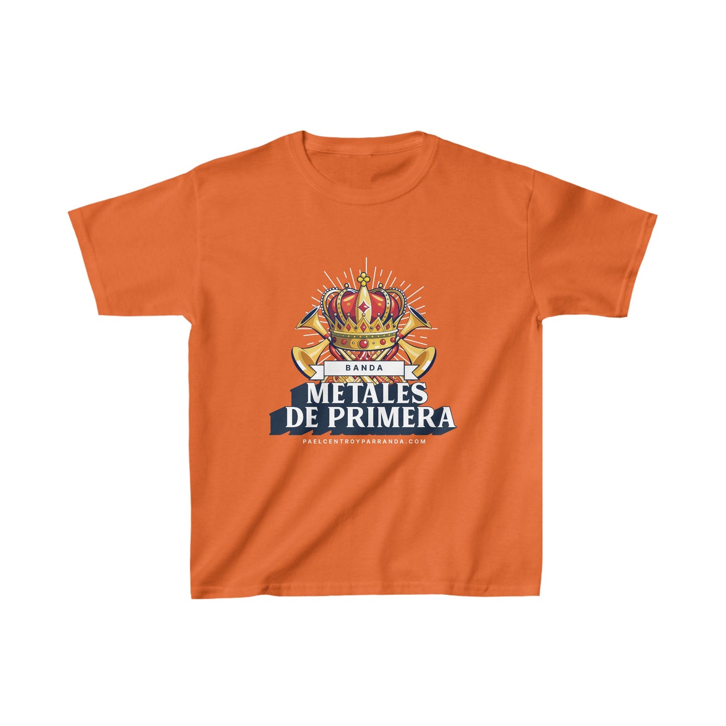 Metales de Primera. Kids Heavy Cotton™ Tee