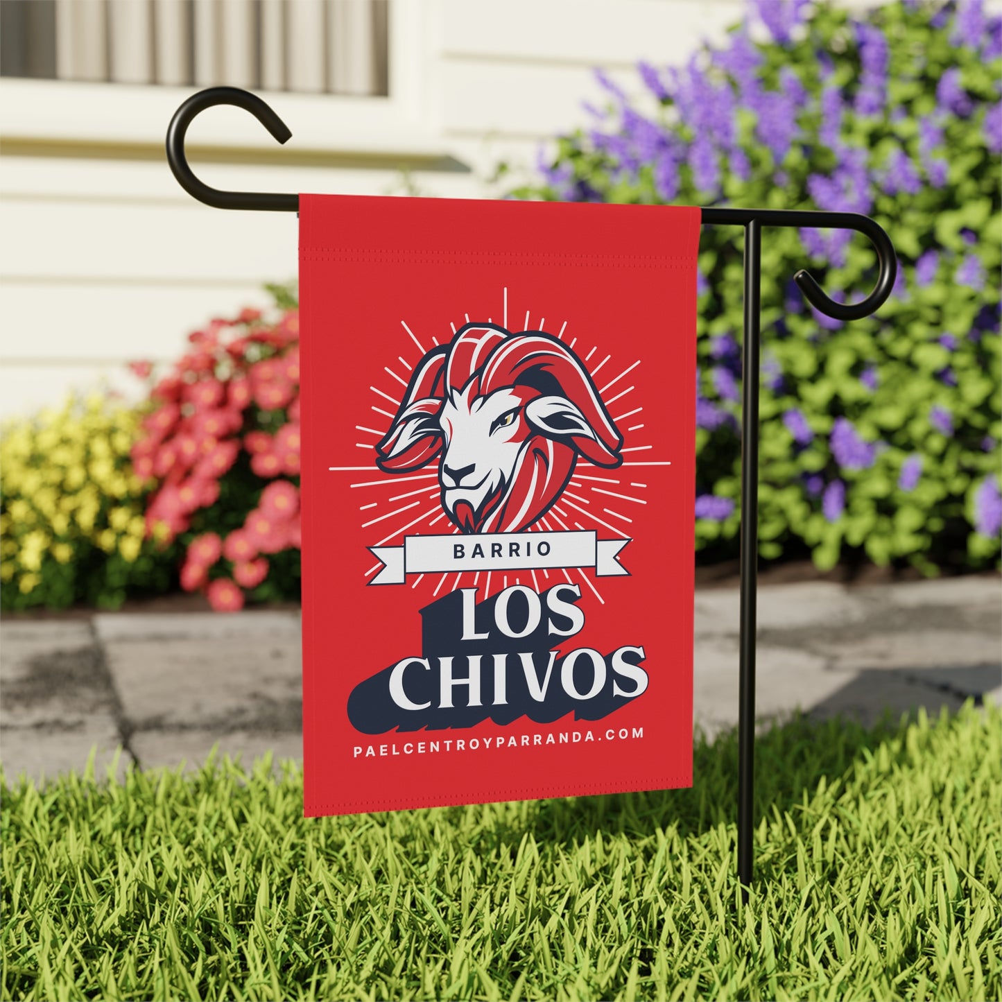 Los Chivos, Encrucijada. Garden & House Banner