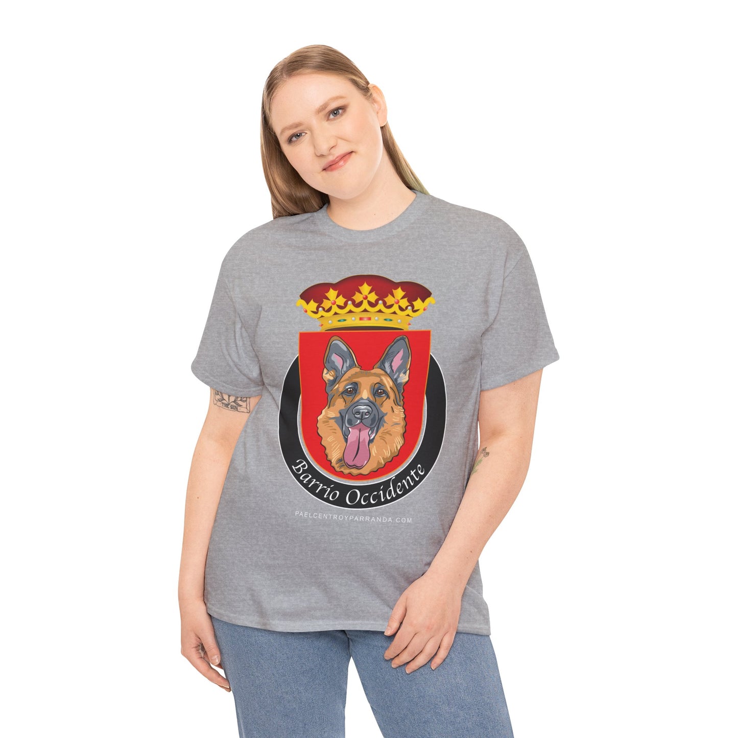 El Perro, Occidente, Zaza del Medio. Unisex Heavy Cotton Tee