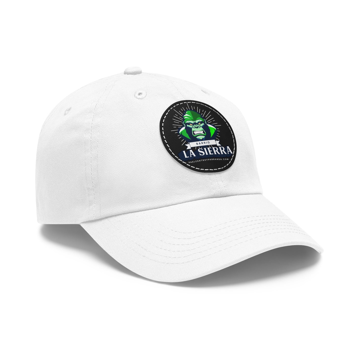 La Sierra, Buenavista. Dad Hat with Leather Patch (Round)