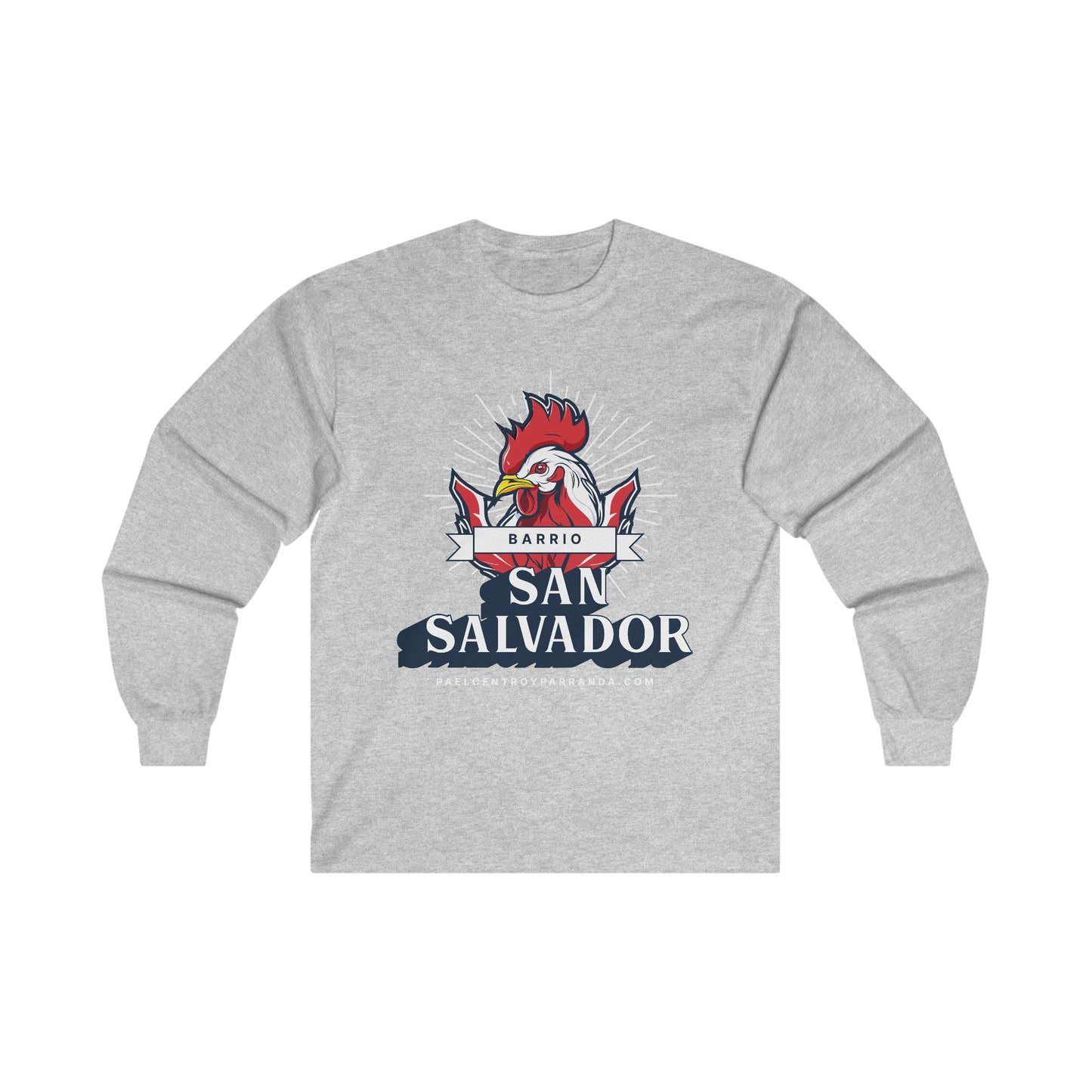 San Salvador, Remedios. Ultra Cotton Long Sleeve Tee