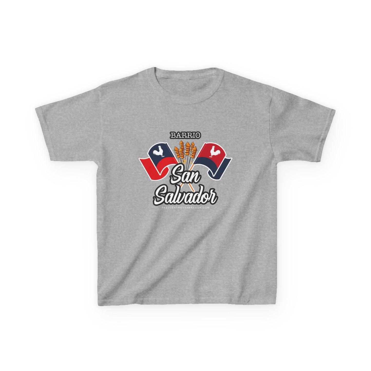 San Salvador, Remedios. Kids Heavy Cotton™ Tee