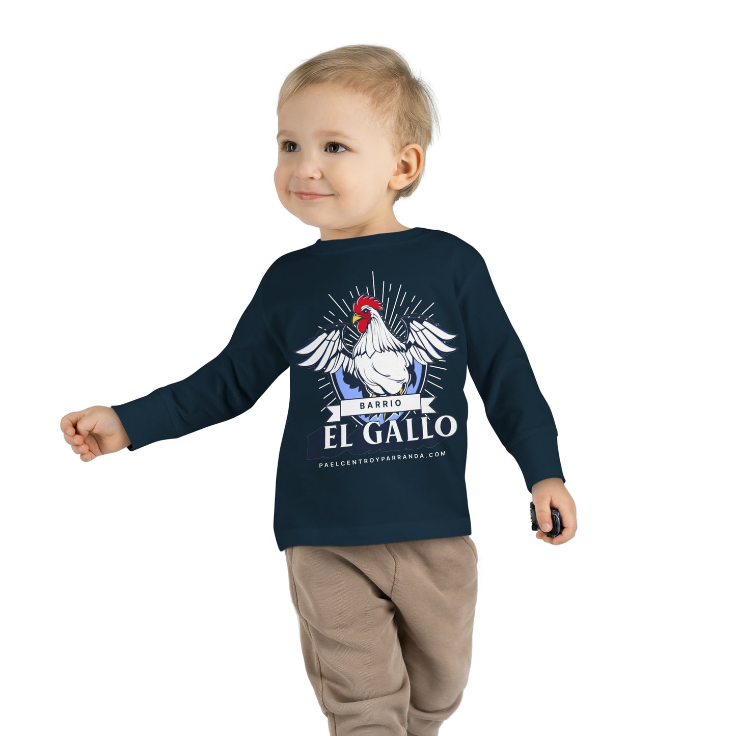 El Gallo, Taguayabón. Toddler Long Sleeve Tee