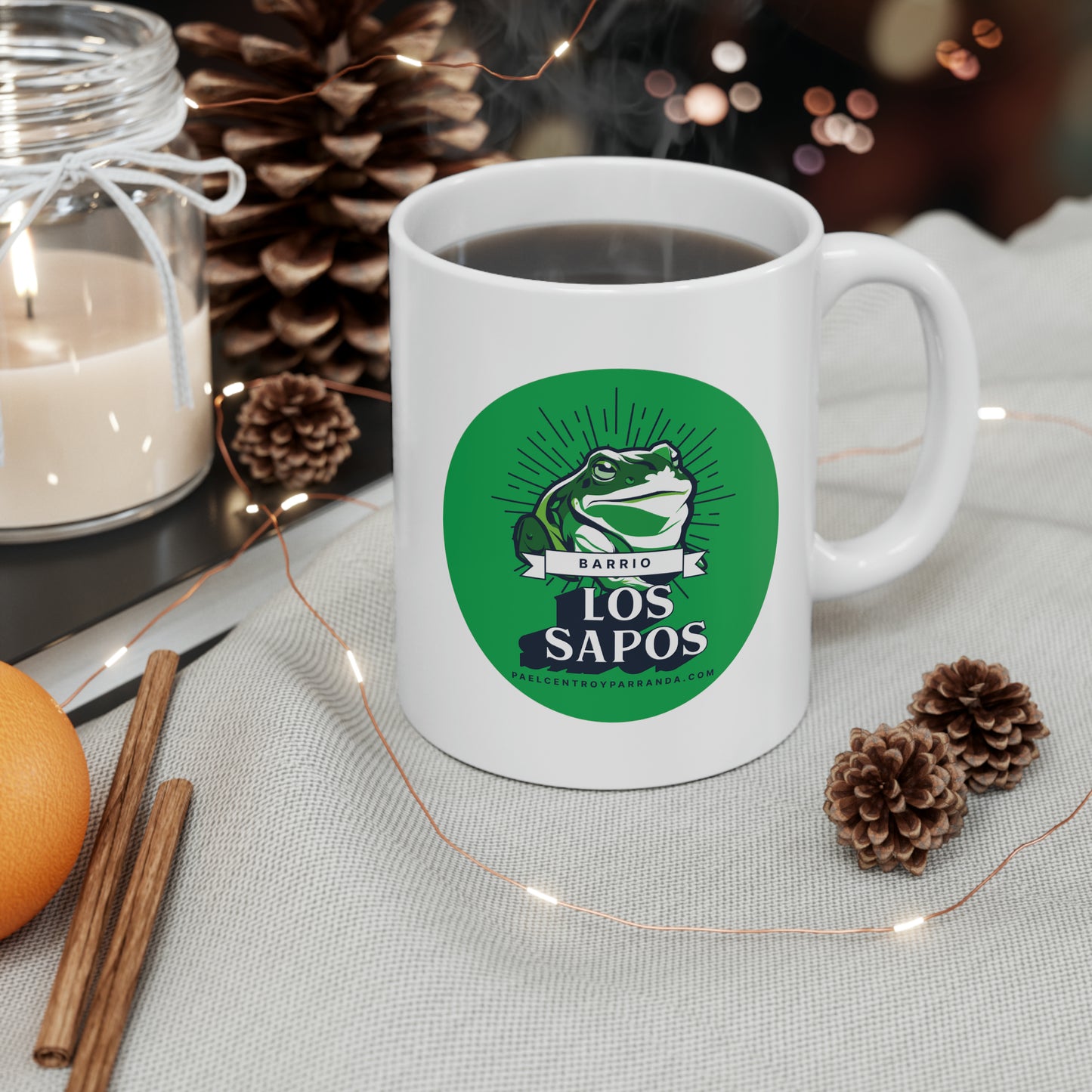 Los Sapos, Calabazar de Sagua. Ceramic Mug, 11oz