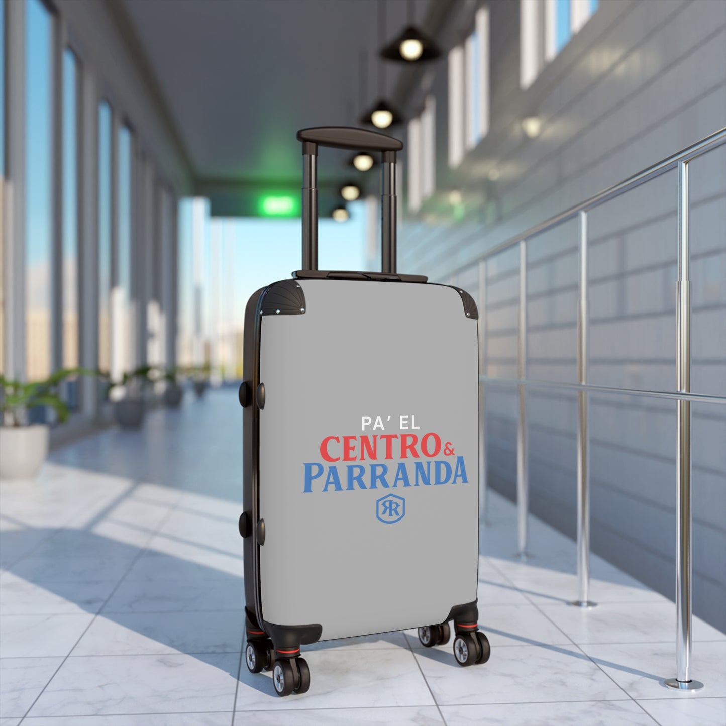 Pa´ el centro y parranda. Suitcase
