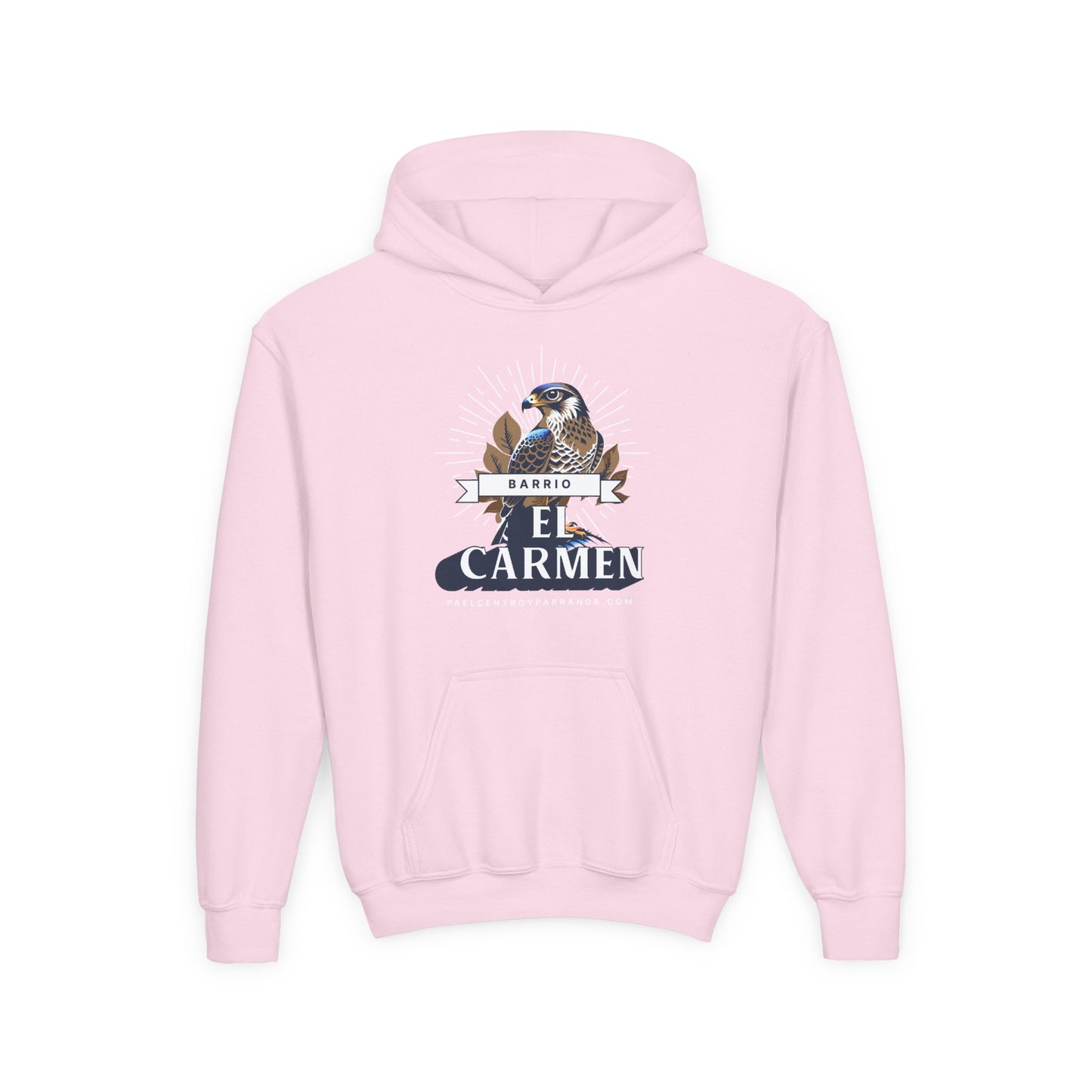 El Carmen, Remedios. (niños) Youth Heavy Blend Hooded Sweatshirt