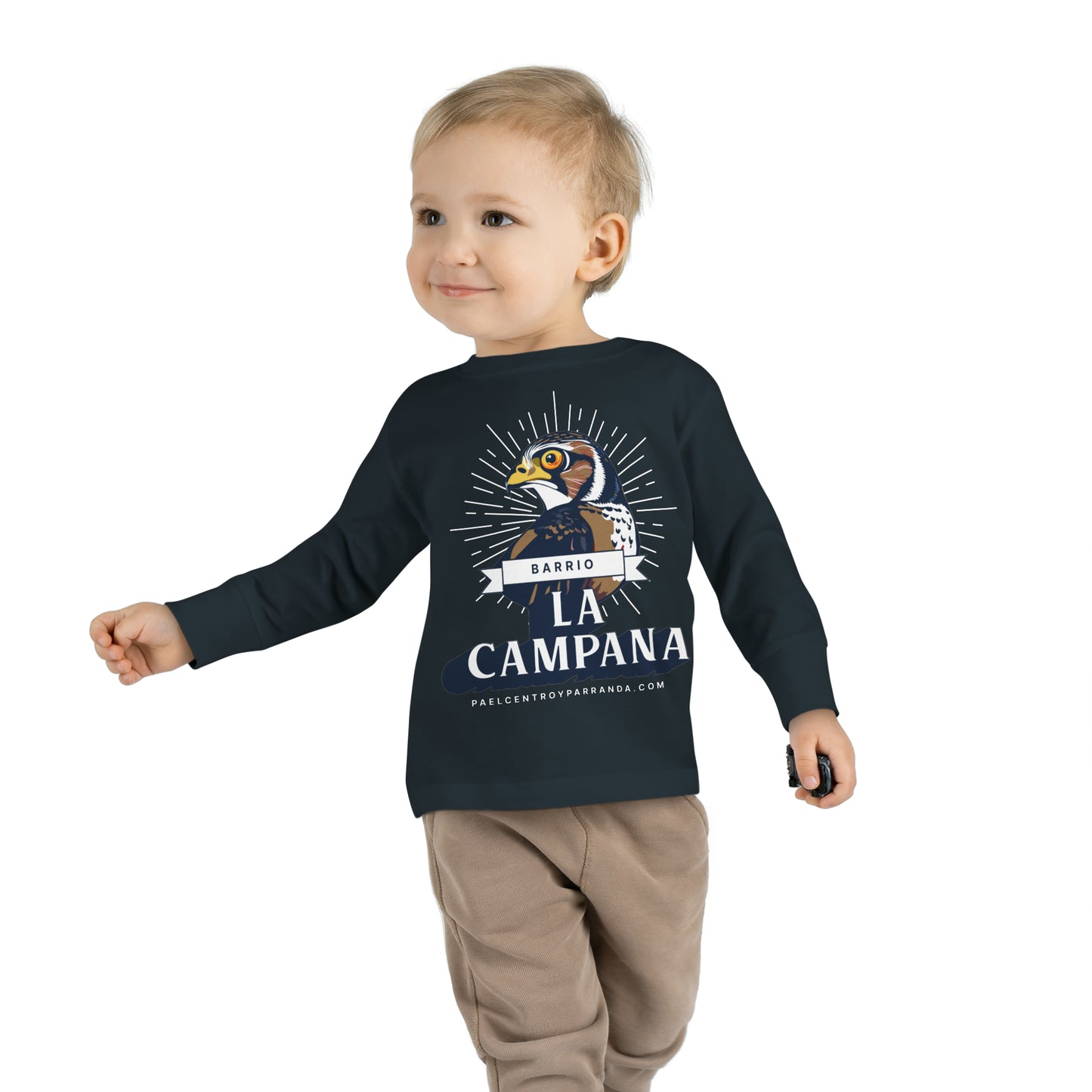 La Campana, Mayajigua. Toddler Long Sleeve Tee