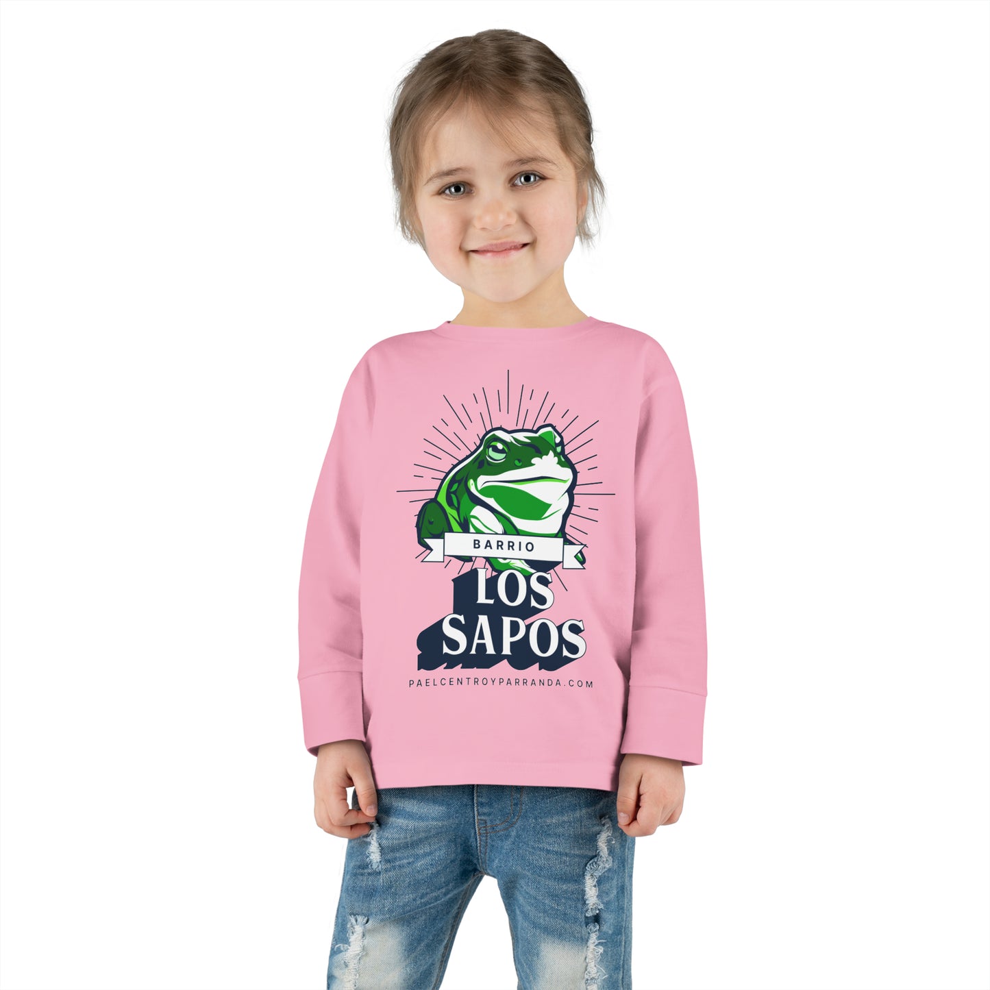 Los Sapos, Calabazar de Sagua. Toddler Long Sleeve Tee