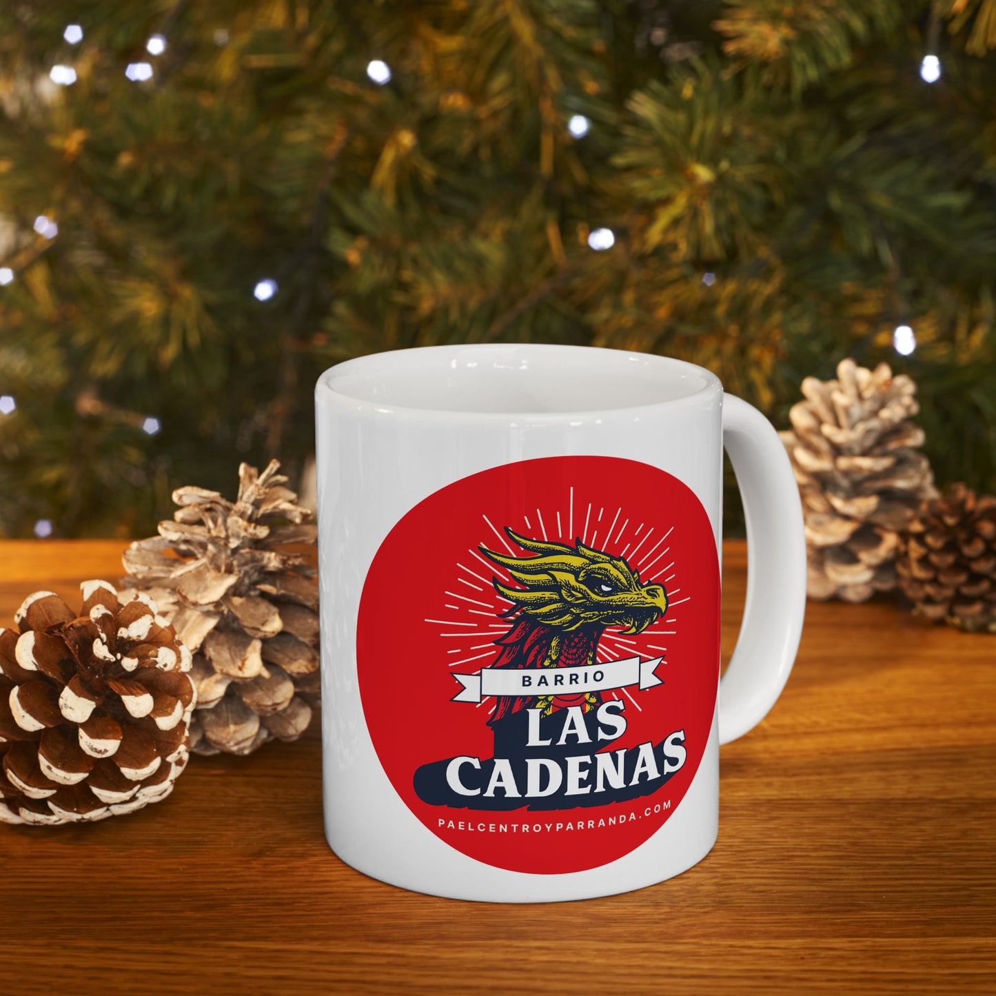 Las Cadenas, Mordazo. Ceramic Mug, (11oz, 15oz)