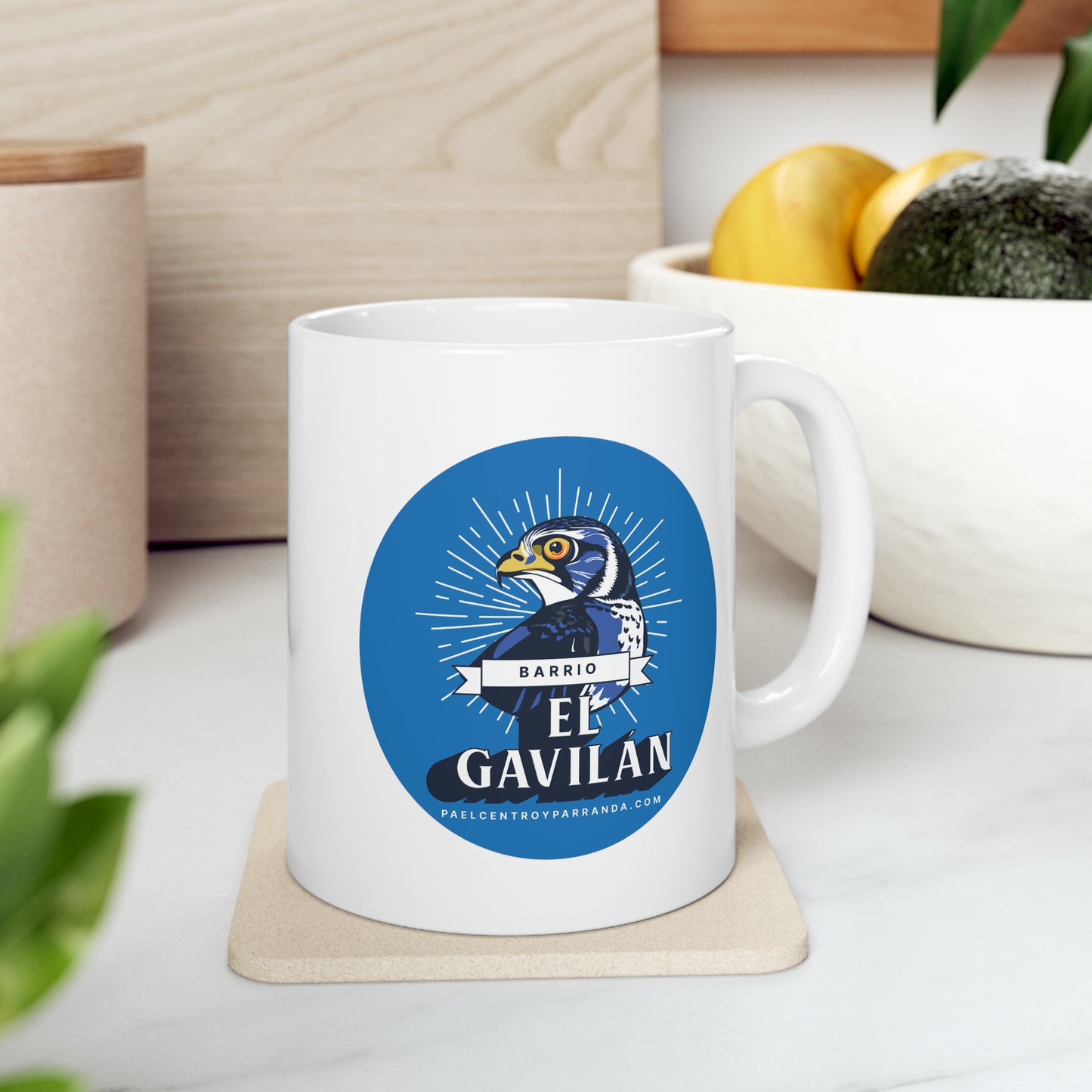 El Gavilán, Chambas. Ceramic Mug, 11oz