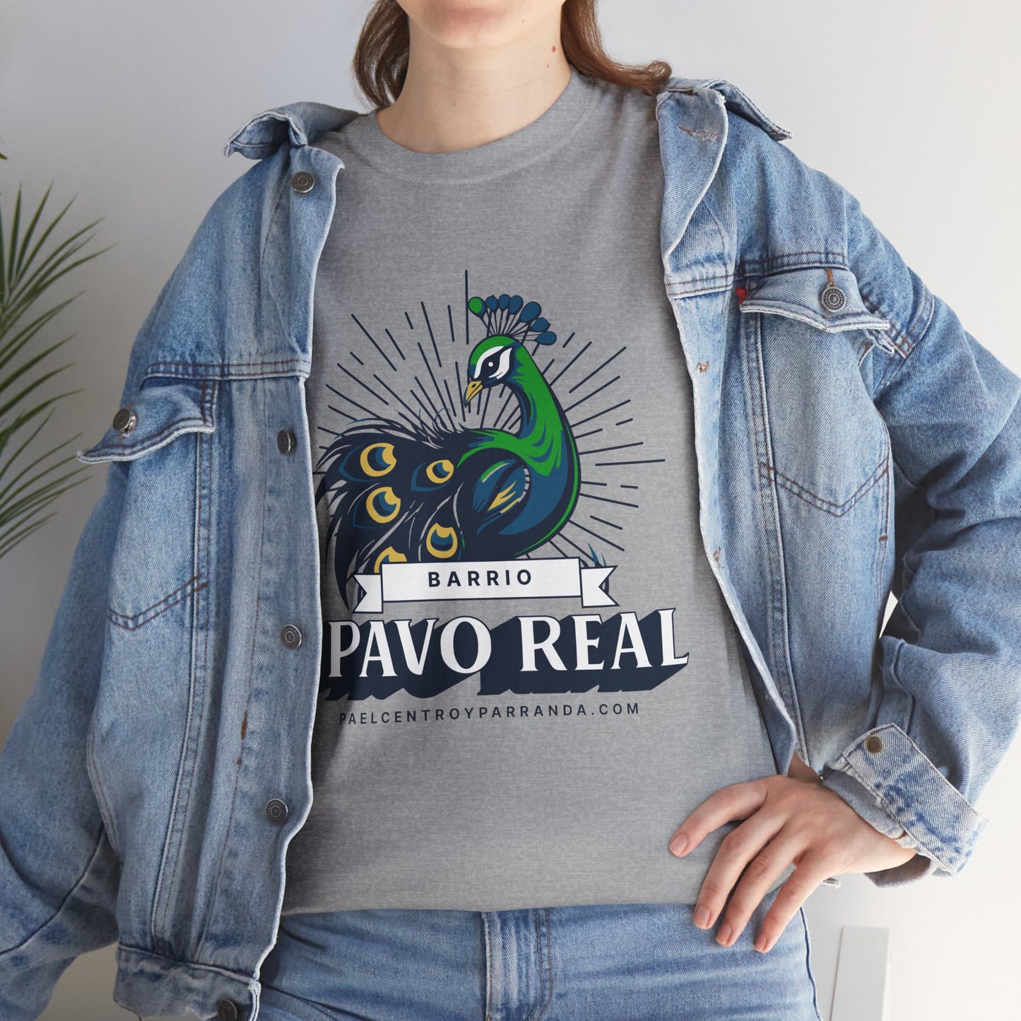 Pavo Real, El Santo. Unisex Heavy Cotton Tee