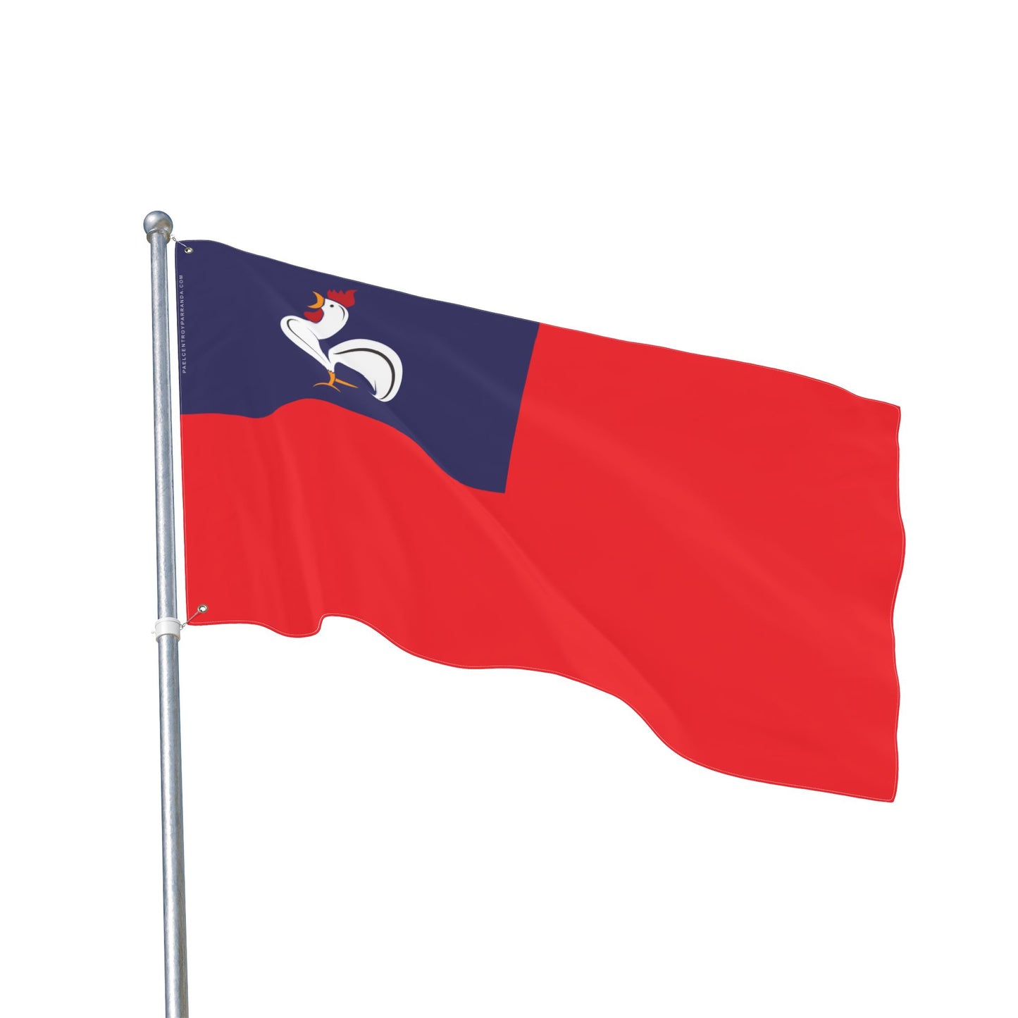 San Salvador, Remedios. Double Sided Decorative Flag.
