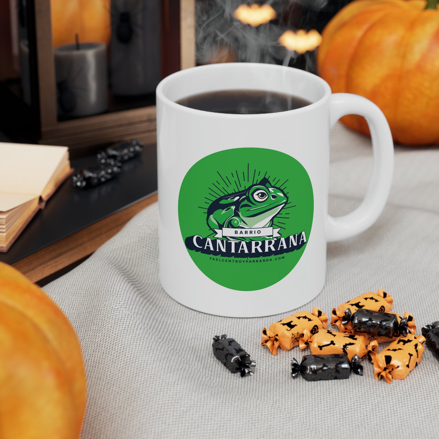 Cantarrana, Guayos. Ceramic Mug, 11oz