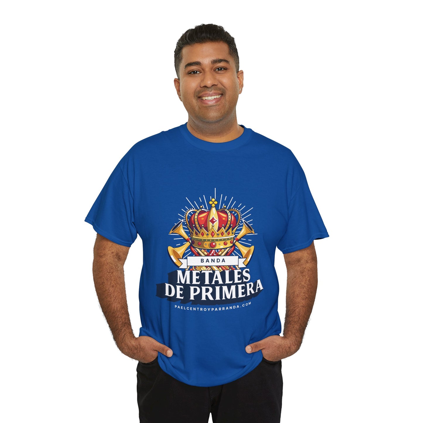 Metales de Primera. (adults) Unisex Heavy Cotton Tee