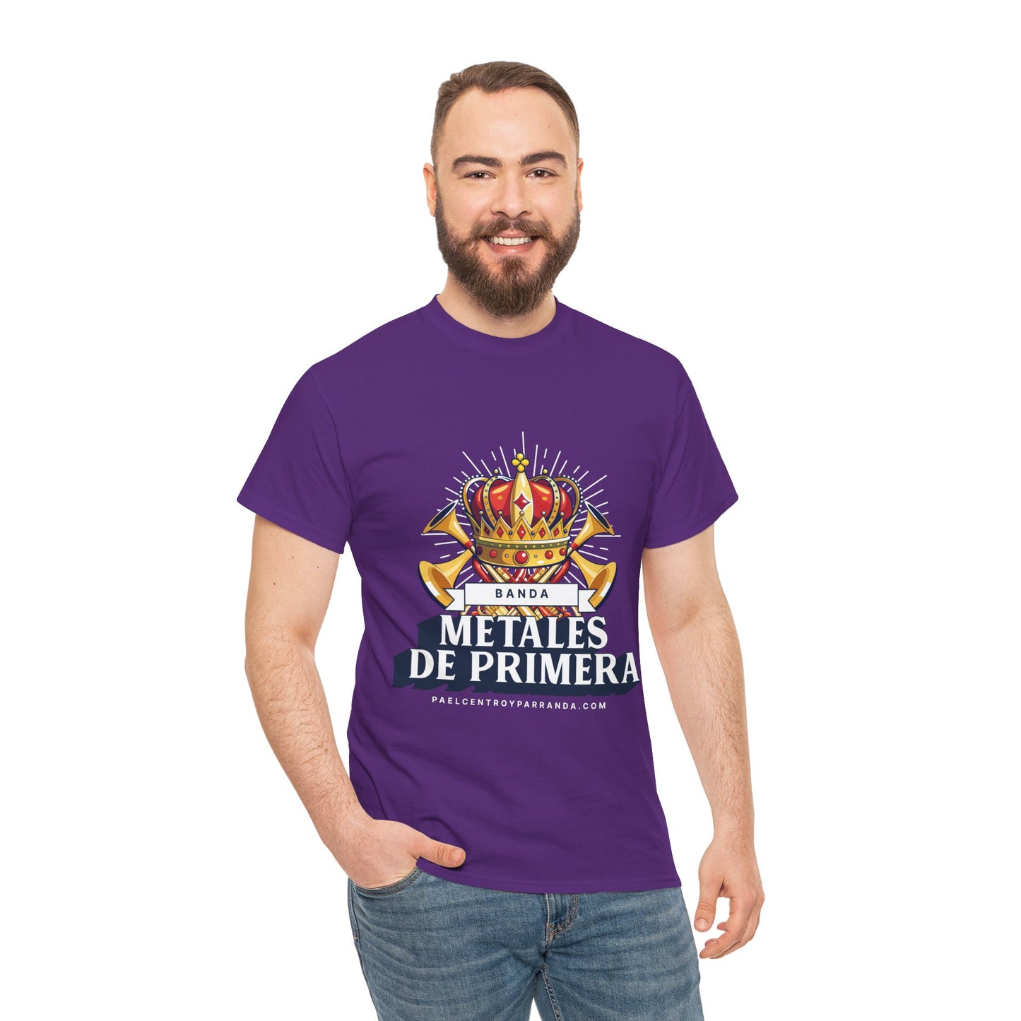 Metales de Primera. (adults) Unisex Heavy Cotton Tee